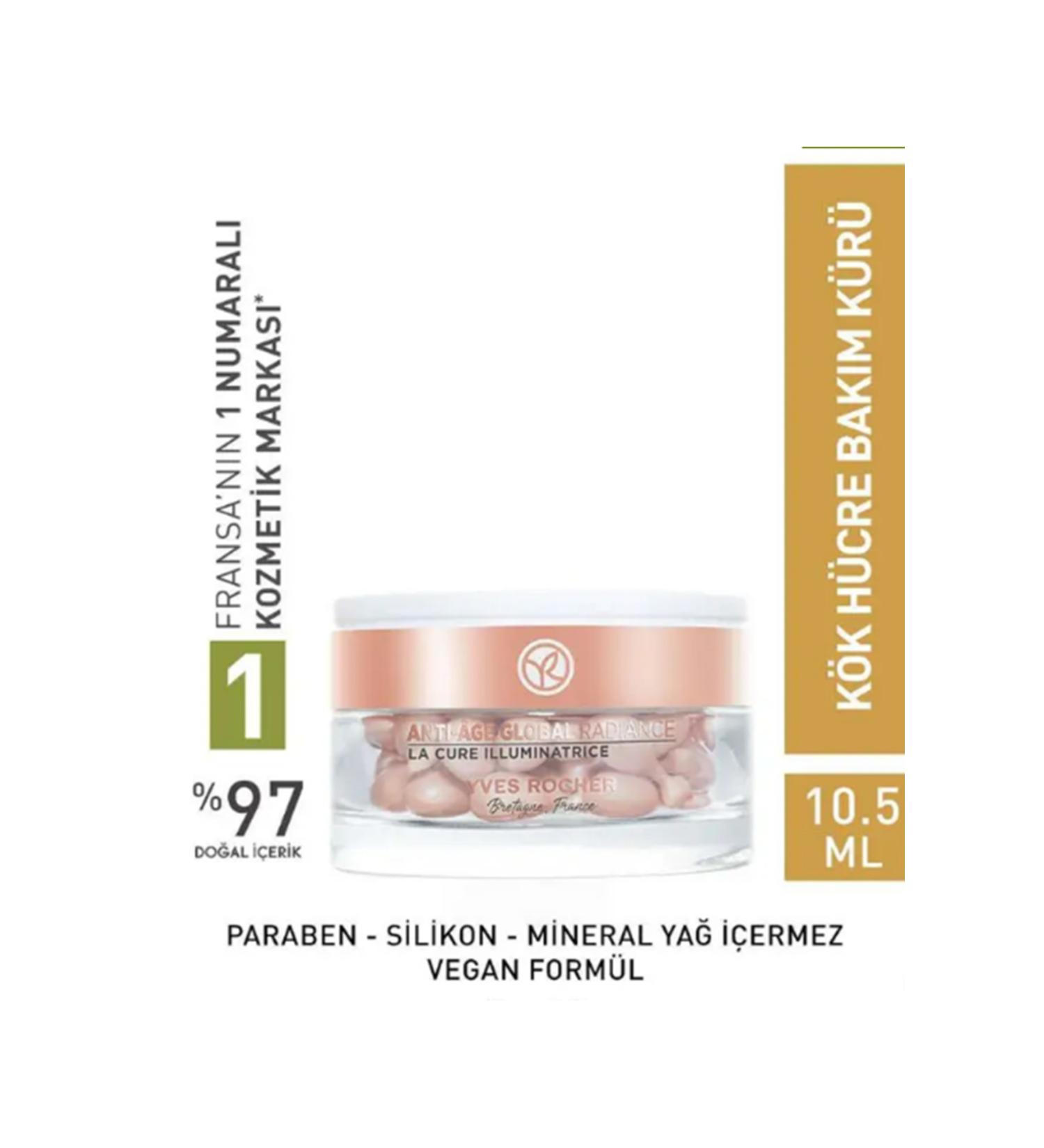 Yves Rocher Anti-Spot Cure - Regenerating Anti-Aging Herbal Stem Cell Care / Anti-Age Global 10.5 ml - Buy Online on GoSupps.com