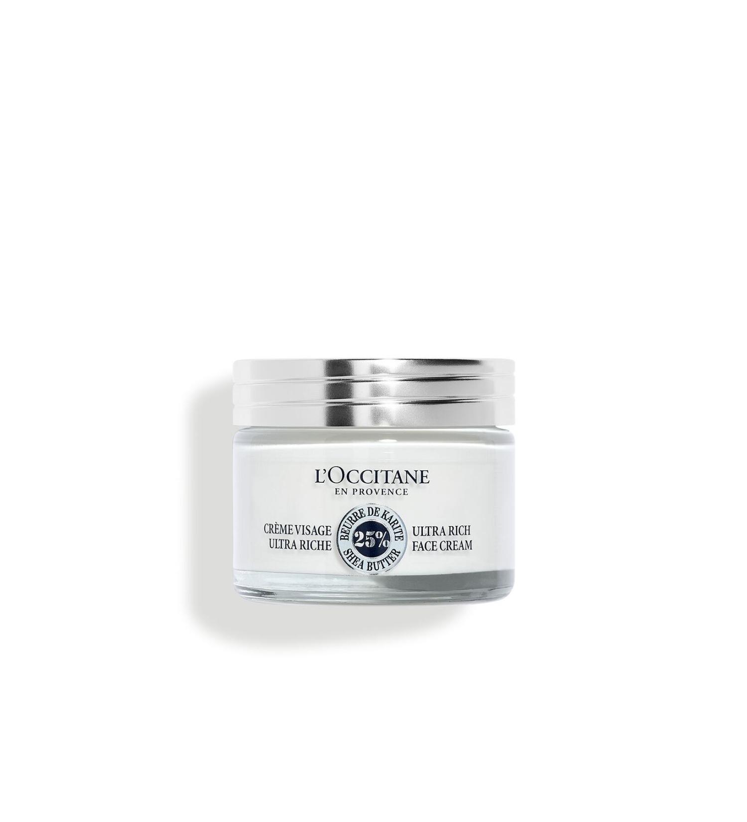 L'Occitane SHEA BUTTER ULTRA RICH SOOTH NG - SHEA INTENS VE SK N BR GHTEN NG FACE CREAM DEMBA2837