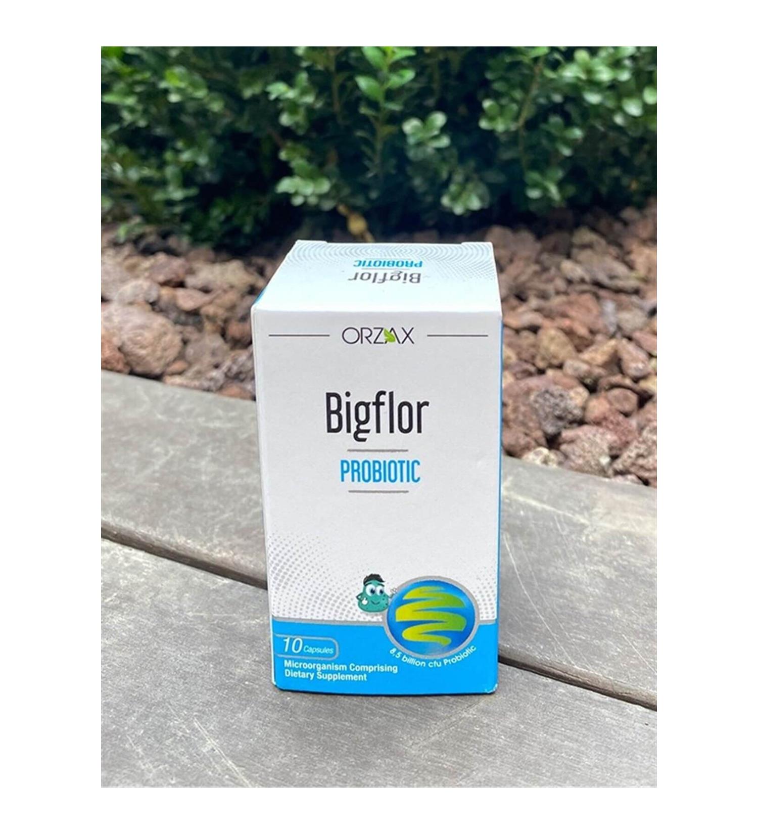 Orzax BIGFLOR PROBIOTIC 10 CAPSULES