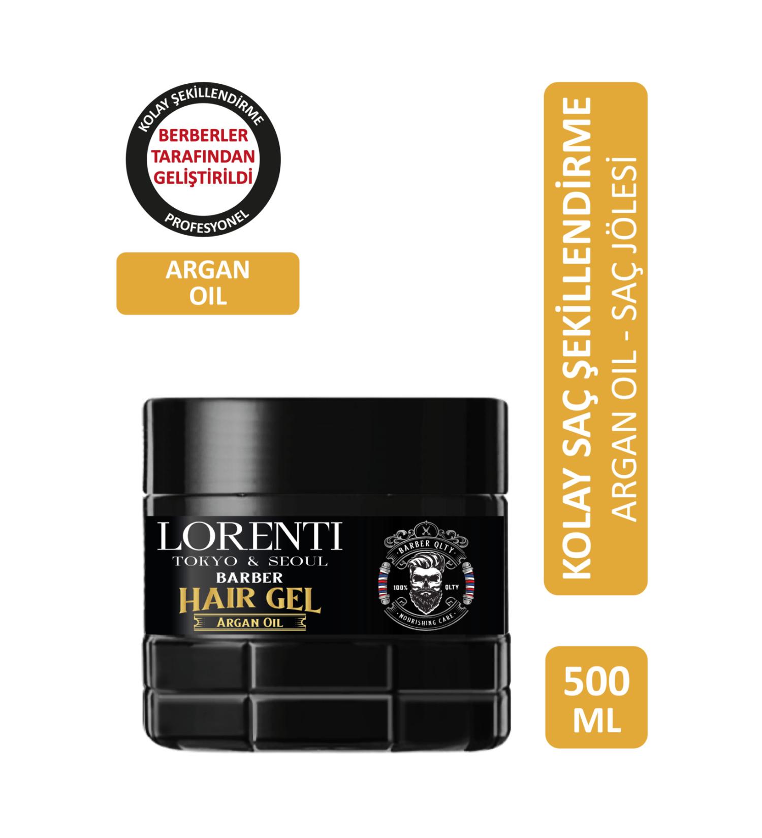 LORENTI Argan Oil Protein Gel Provides Extra Care - 500 ml