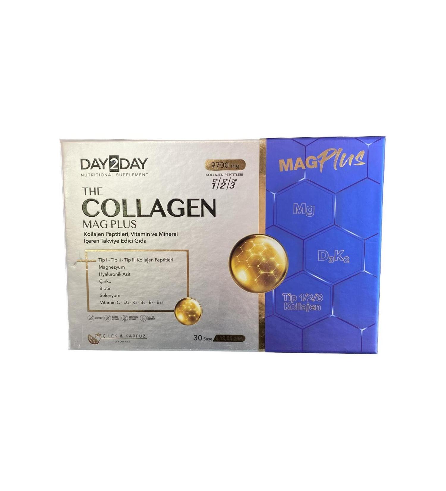Orzax DAY2DAY THE COLLAGEN MAG PLUS 30 CHASSIS