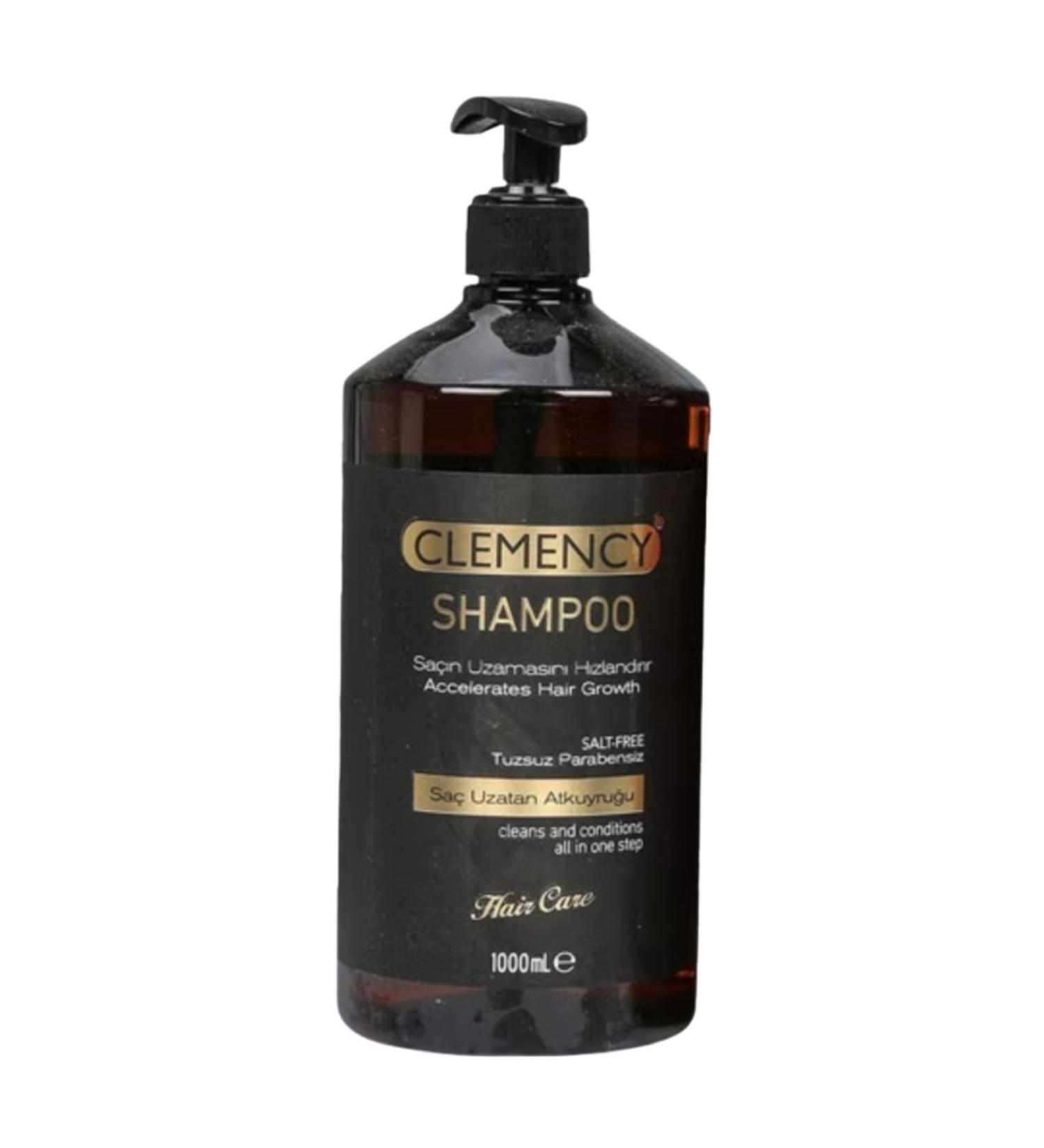 Clemency Hair Growth Salt and Paraben Free Horsetail Shampoo 1000 ml