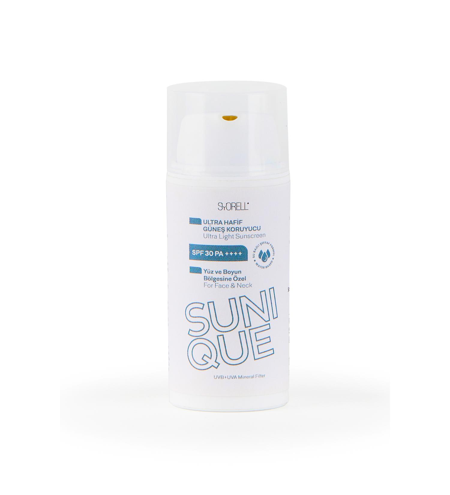 SYORELL Sunique Moisturizing Sunscreen Cream for Face and Neck 30 Spf