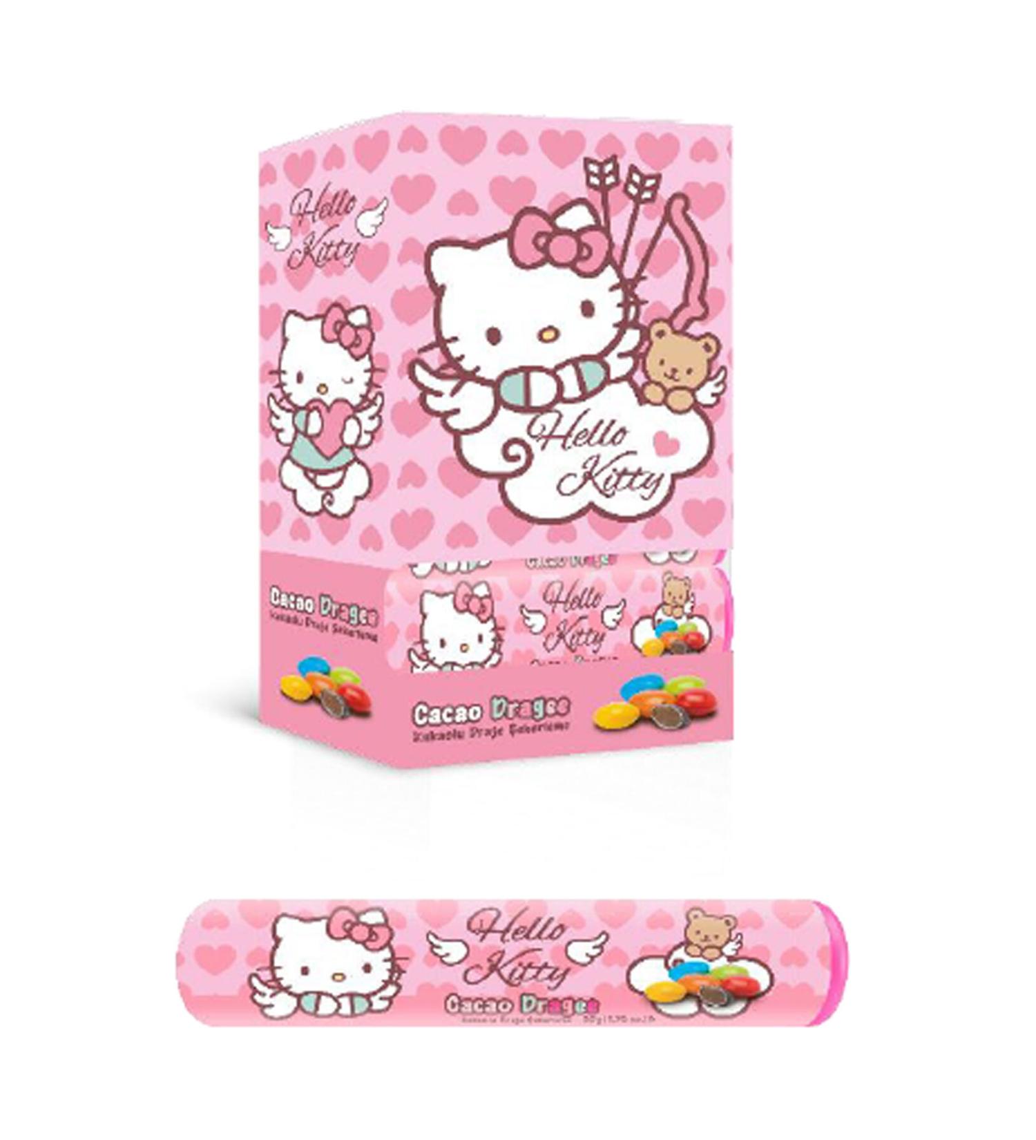 Hello Kitty Licensed Dragee Bonibon 20gr 24 Pieces