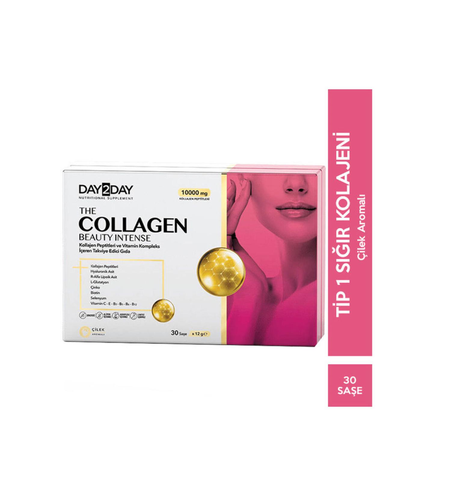 DAY2DAY The Collagen Beauty Intense Collagen Peptides and Vitamin Complex Supplementary Food