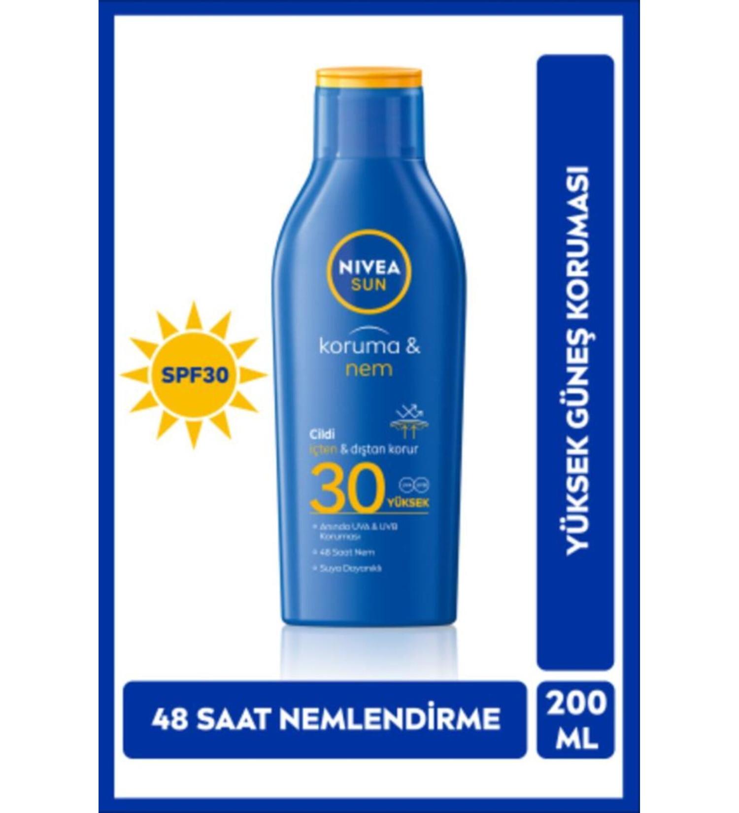 NIVEA SUN PROTECTION & SKIN BRIGHTENING SUN LOT ON GKF 30 200 ML PSSN1856