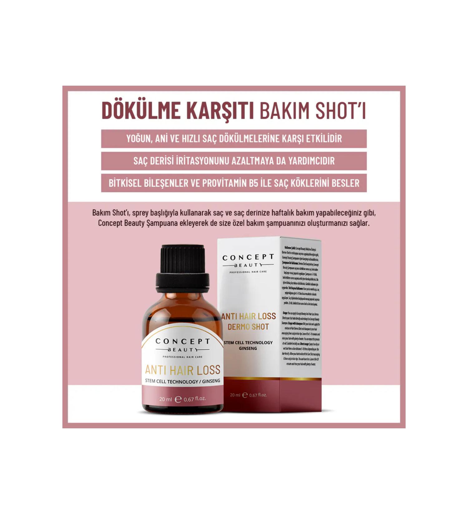 Concept Beauty Anti-Loss Hair Care Shot-20 ml