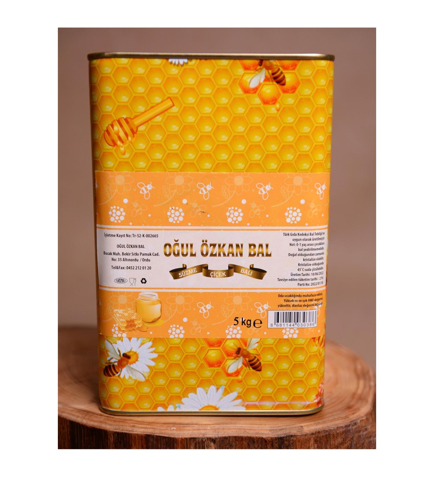 son zkan Tin Filtered Flower Honey 5KG