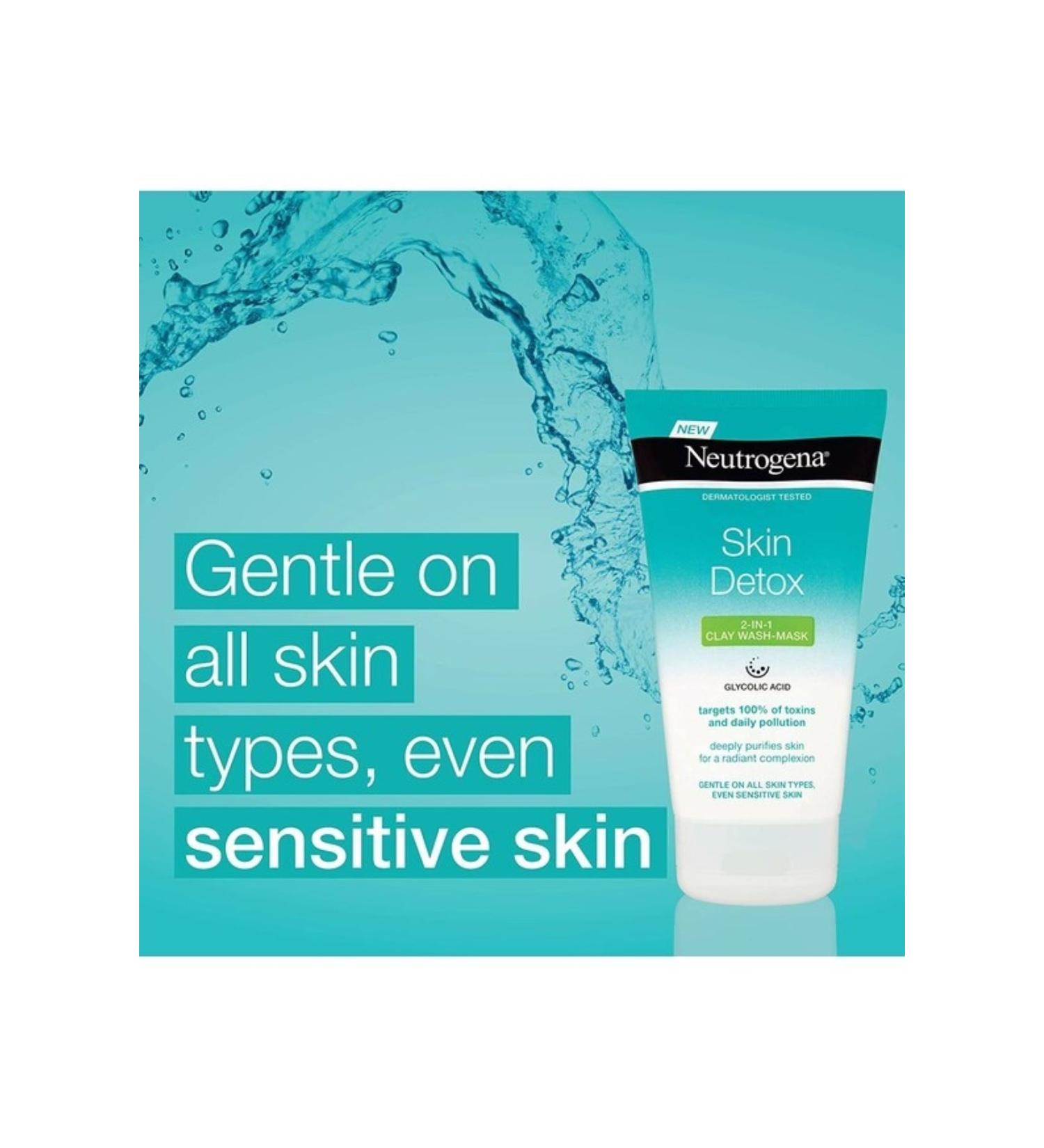 Neutrogena Skin Detox Effective Purifying-Pore Cleansing Clay Mask 150 Ml/GEM5C6D-DF84