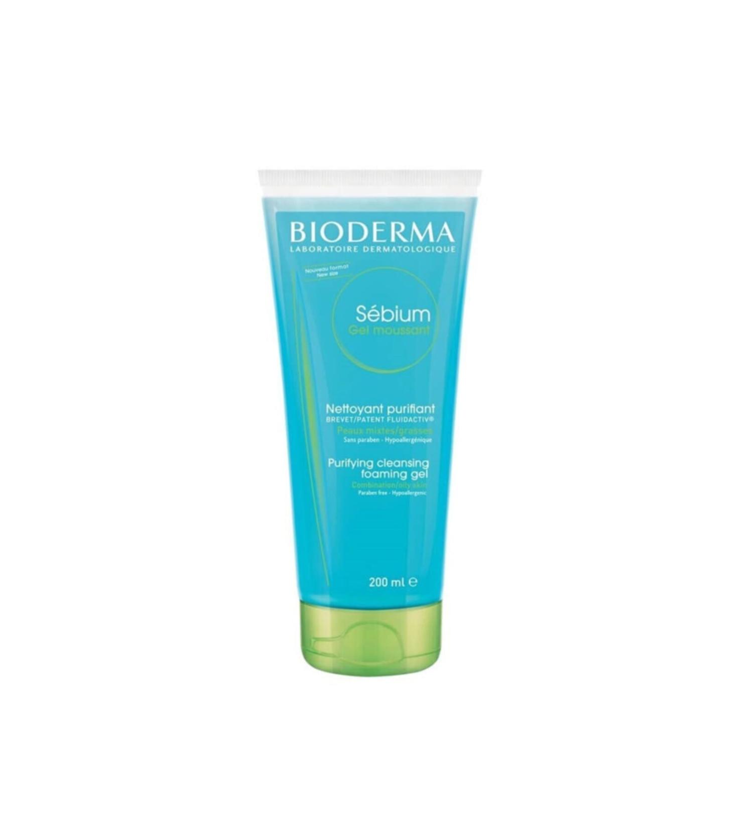 Bioderma Sebium Foaming Gel Cleansing Gel 200 ml