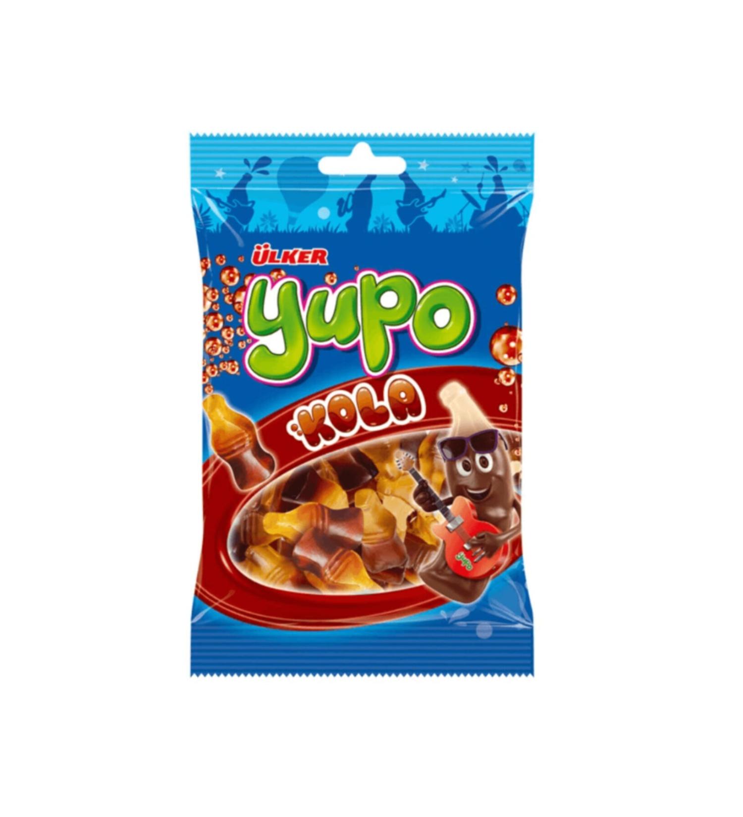 Ulker Yupo Jelly Cola 80 gr 24 Pieces