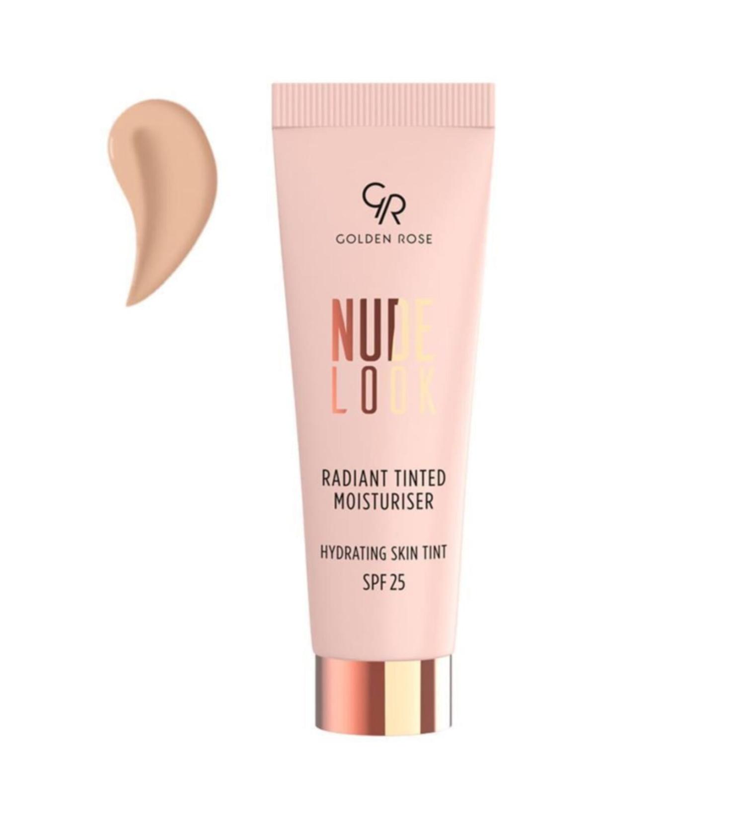 Golden Rose Nude Look Radiant Tinted Moisturizer Spf25 01 32 ml