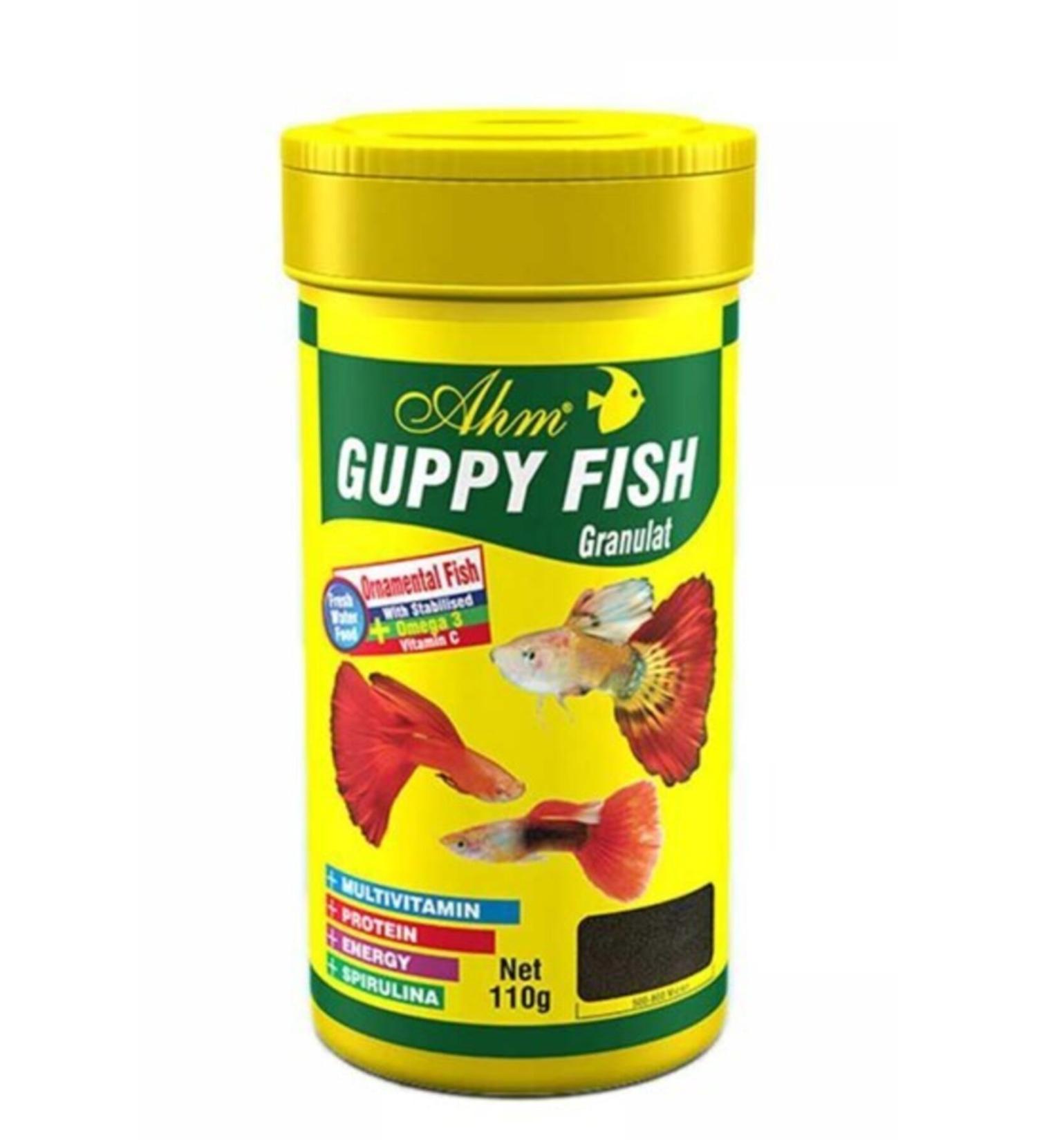 Ahm Guppy Granular Food 250 Ml Fish Food