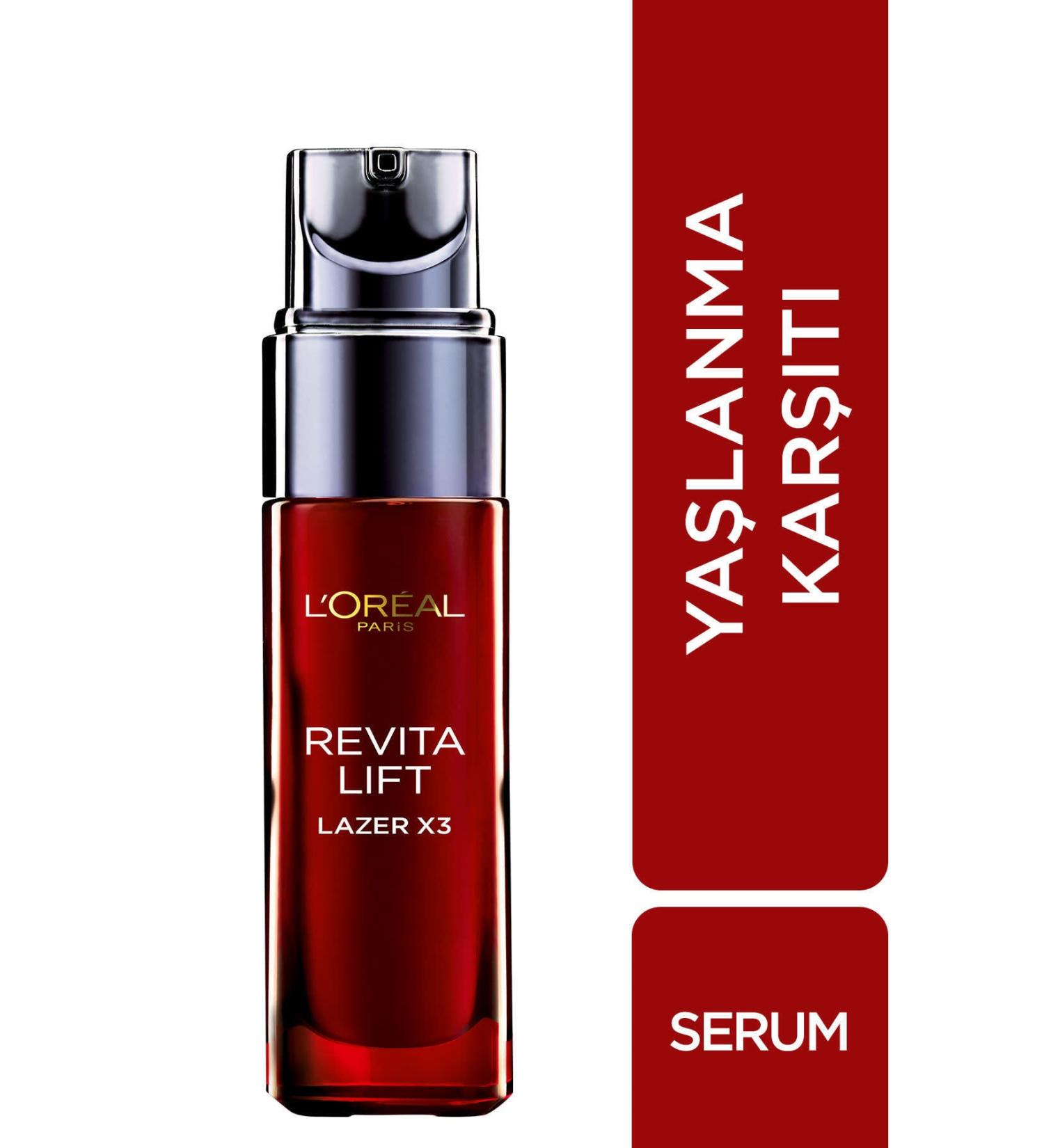 L'Oreal Paris Revitalift Laser X3 Intensive Anti-Aging Care Serum 30 ml - Buy Online on GoSupps.com