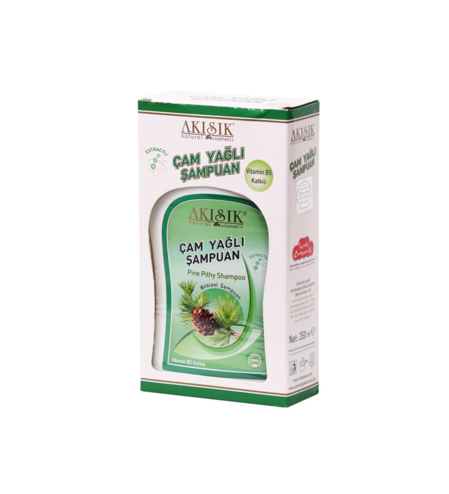 Fluid Pine Oil Shampoo with Vitamin B5 Additive 350ml.