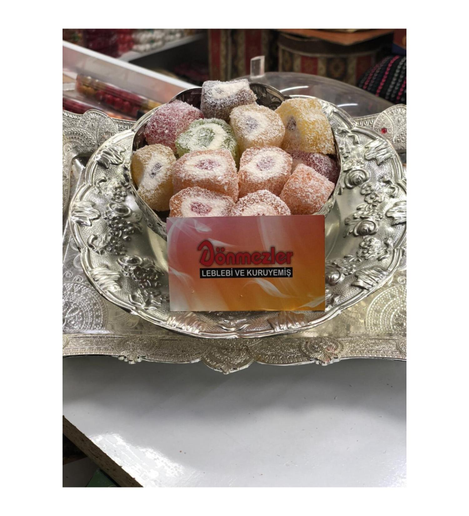 D NMEZLER DRIED NUTS Fruit Flavored Turkish Delight