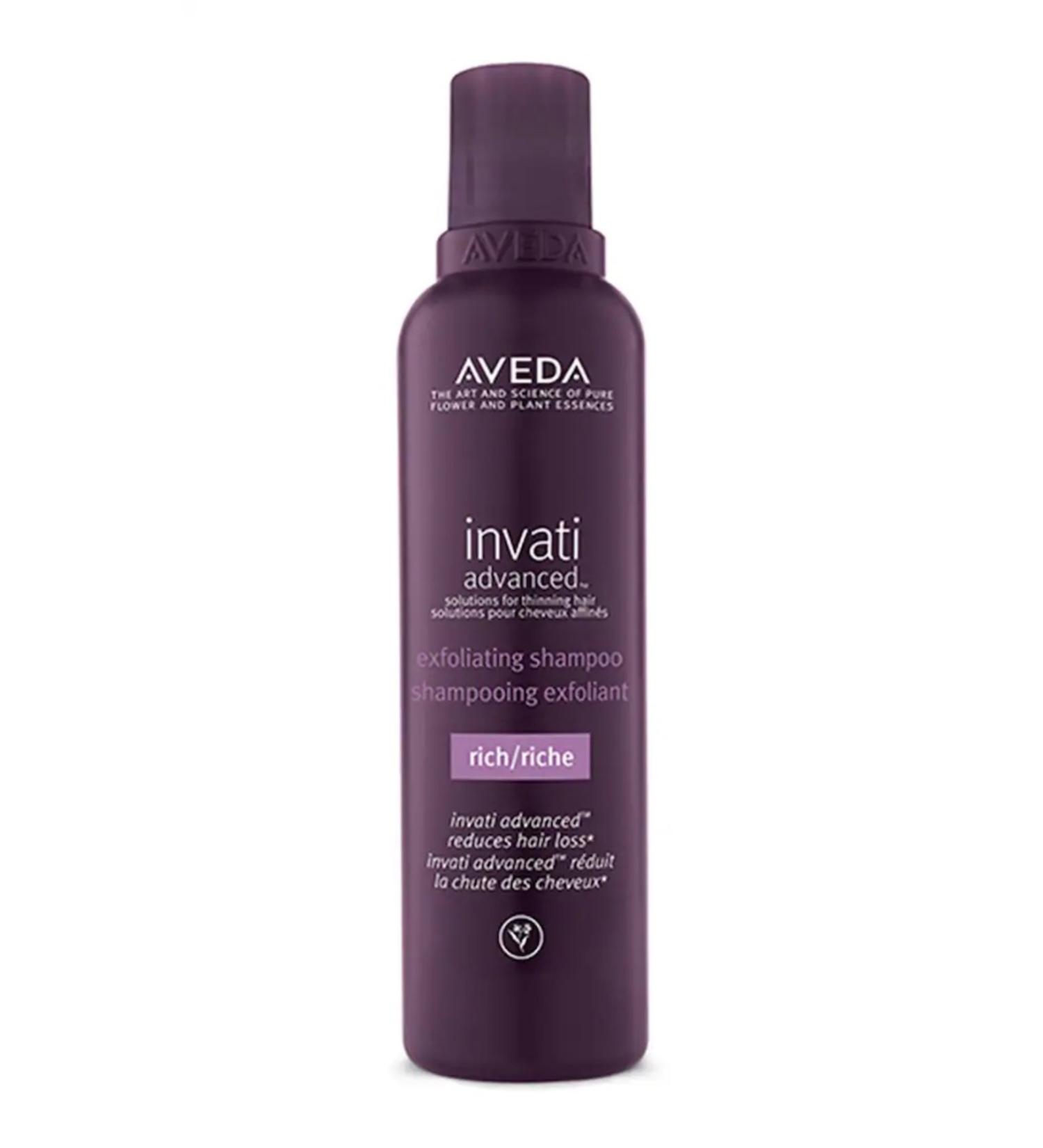 Aveda Invati Advanced Exfoliating Rich Anti-Fall Shampoo Gently Cleanses Hair (200ml)