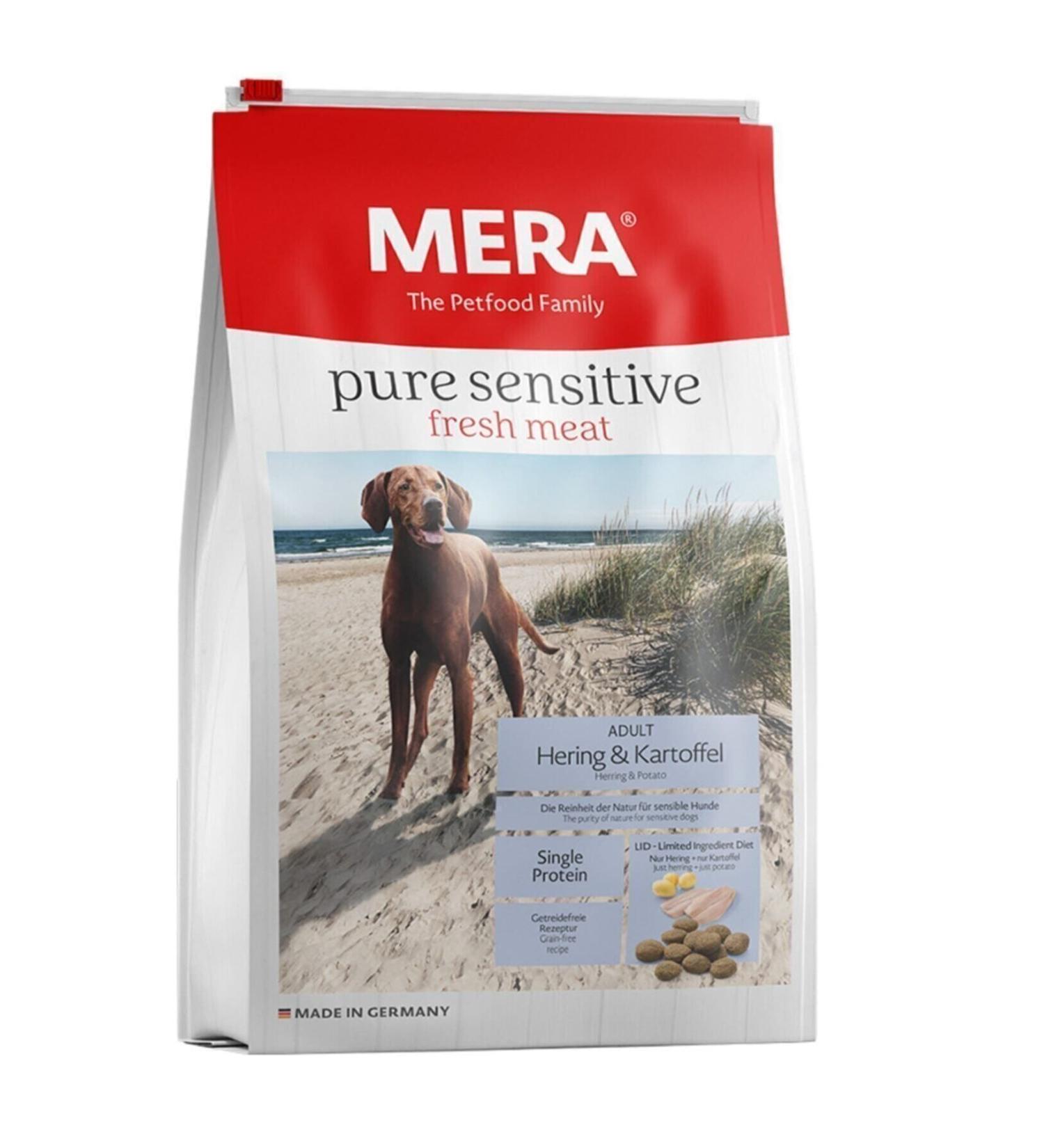 Mera The Petfood Family Grain-Free Herring Potato Dog Food 12.5 Kg