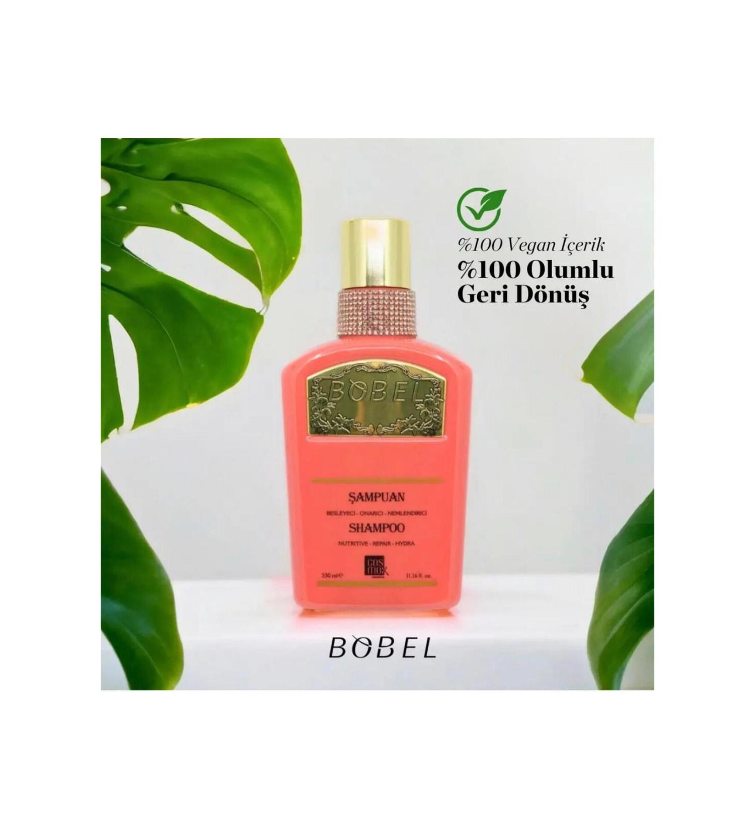 bobel SHAMPOO SHAMPOO NOURISHING-REPAIRING-MOISTURIZING 330 ML