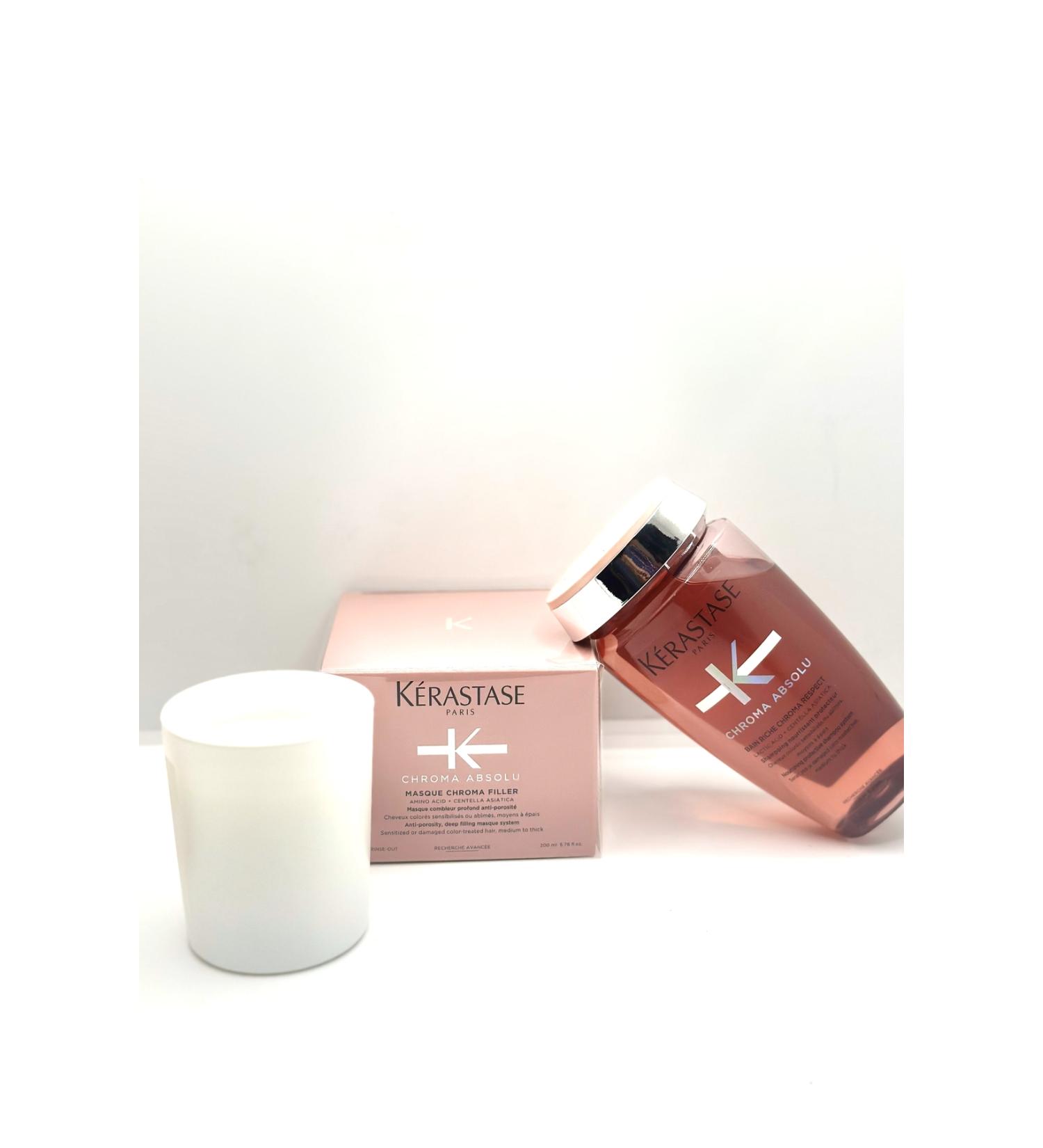 Kerastase Chroma Absolu Bain Riche Nourishing Shampoo and Mask Duo for Colored Hair CYT97466662