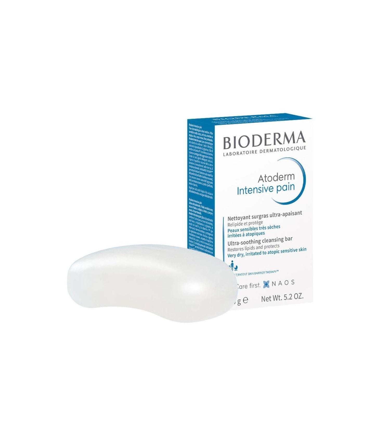 Bioderma Atoderm Intensive Bar Moisturizing Bar Cleanser for Dry and Very Dry Skin 150gr