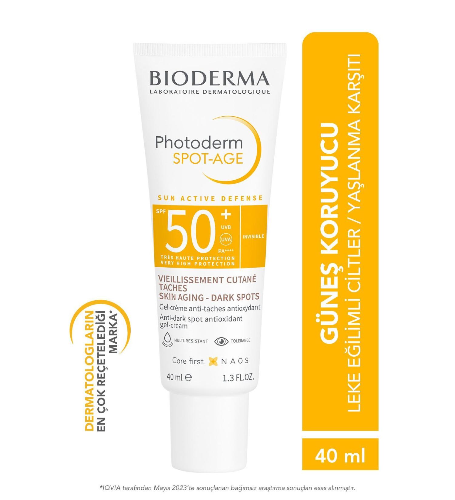 Bioderma ANTI-BLEMISH ANTI-AGING AND ANTI-WRINKLE HIGH PROTECTION SPF50+ SUN CREAM 40 ML PSSN1669