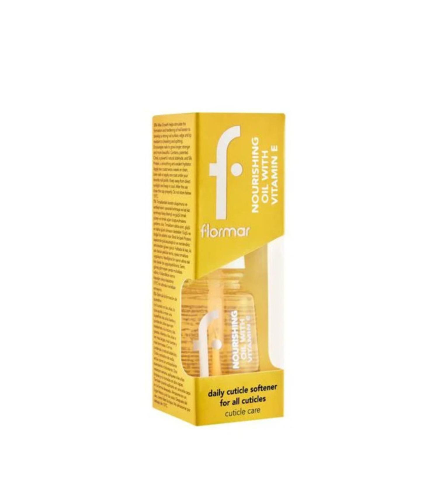Flormar Vitamin Lemon Extract & Vitamin E Nail Care Oil