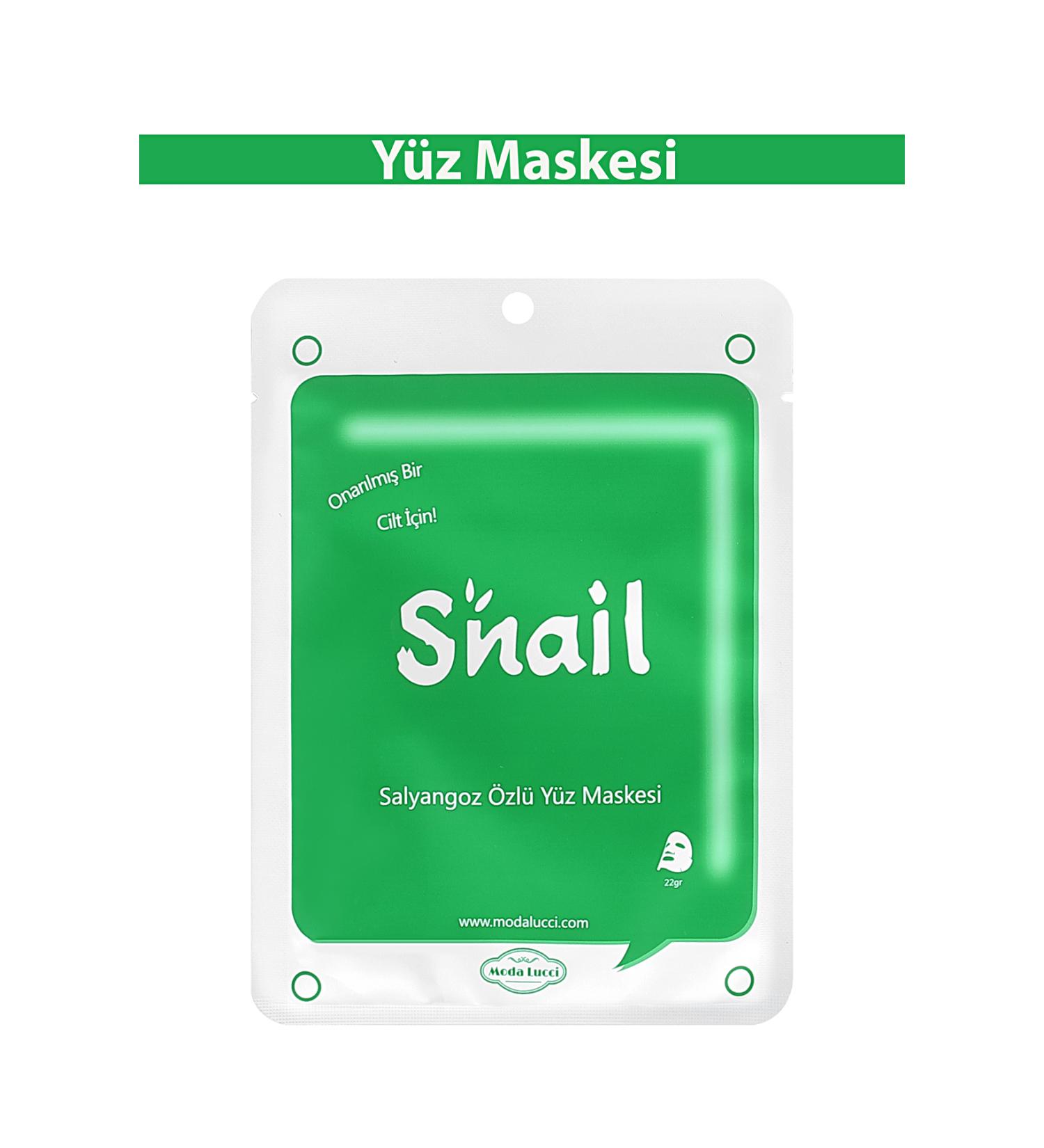 LUPIX SNAIL MASK - SNAIL EXTRACT FACE MASK