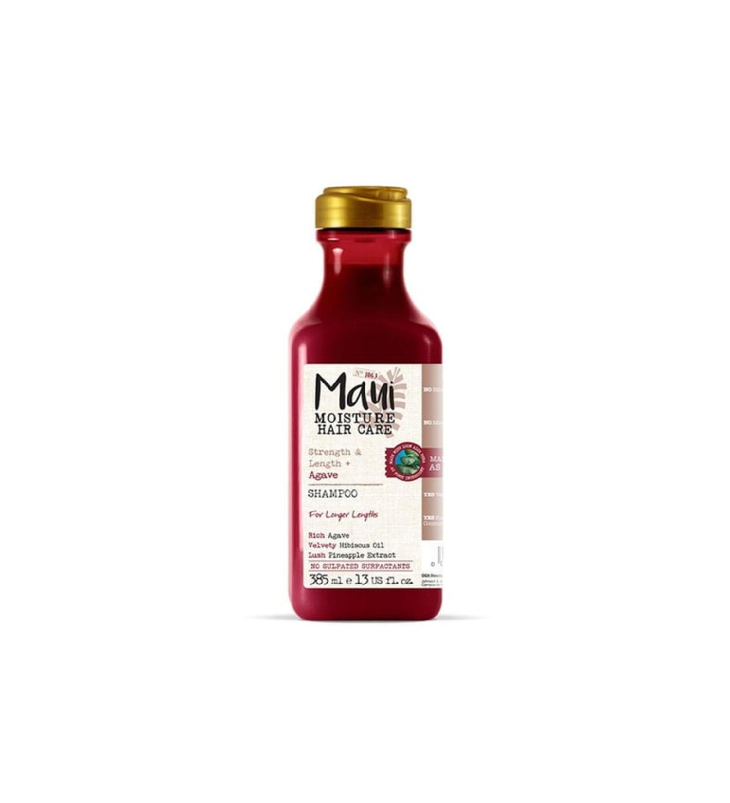 Maui Agave Nectar Shampoo for Weak and Fine Hair 385 ml