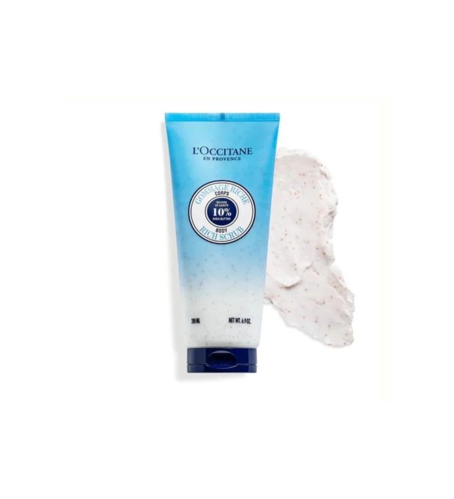 L'Occitane Shea Body Scrub - Shea Butter Ultra Rich Body Scrub - 200 ml