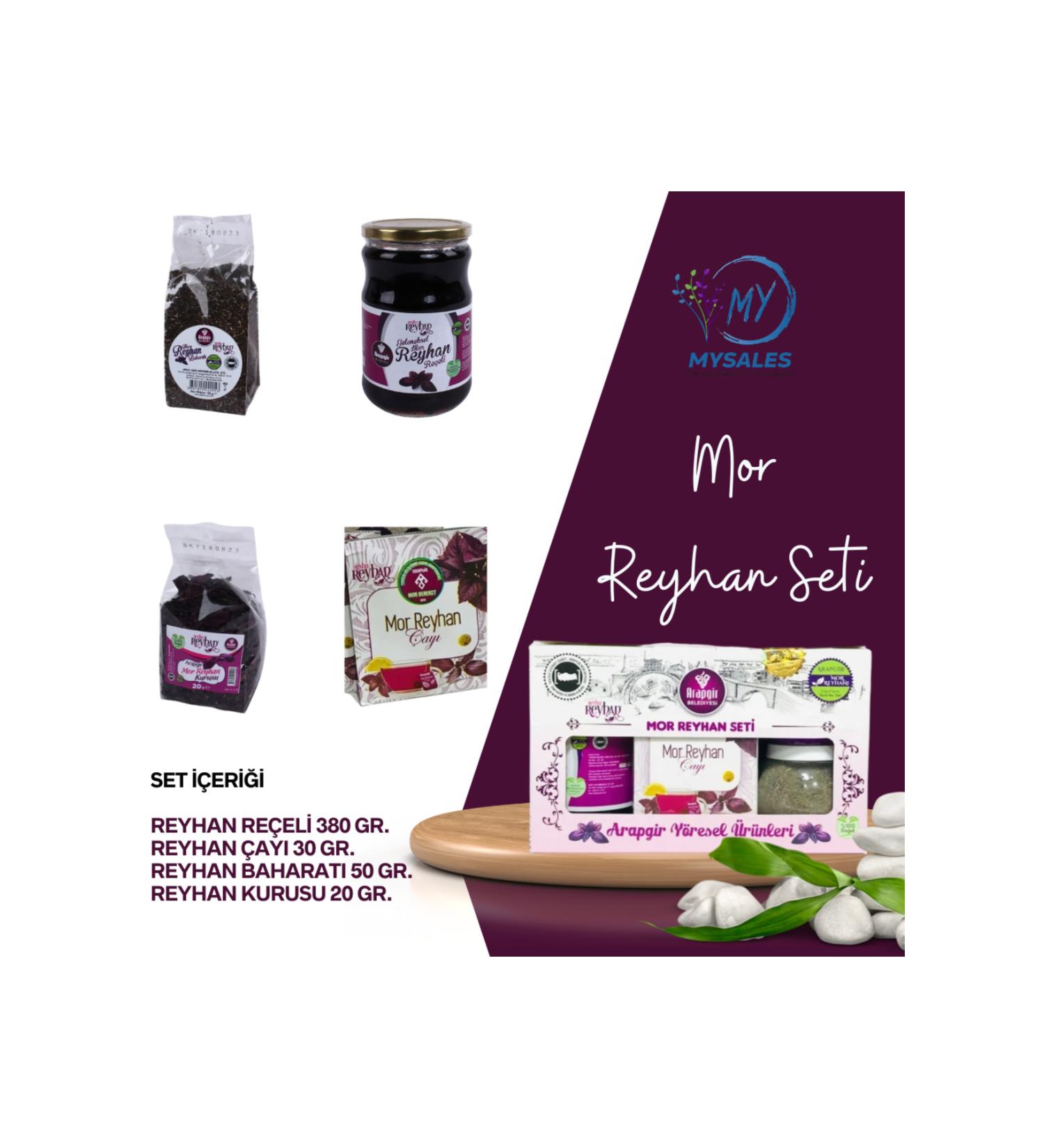 MYSALES ARAPGIR PURPLE BASIL SET
