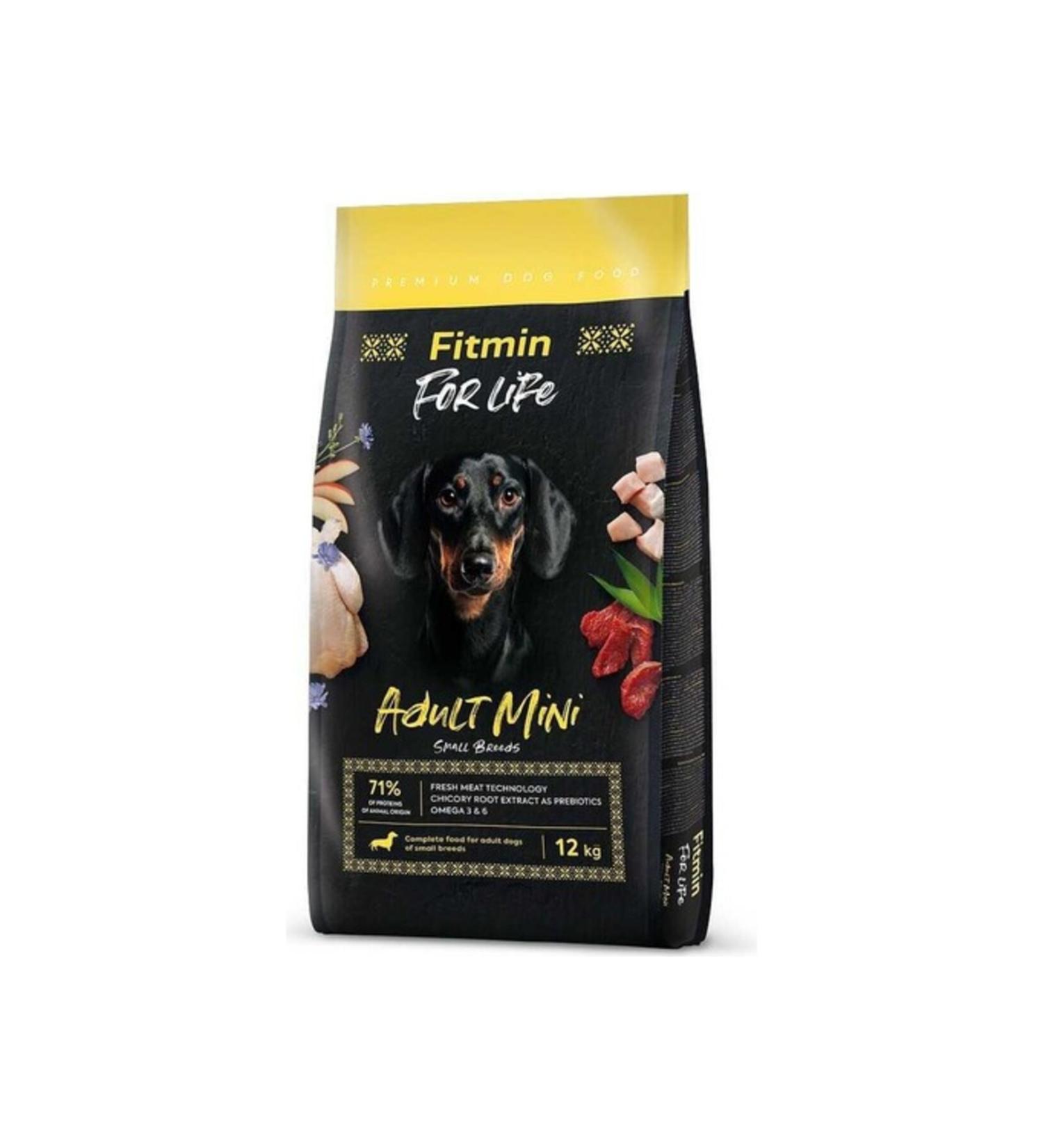 Fitmin Forlife Mini Breed Adult Dog Food with Poultry 12kg