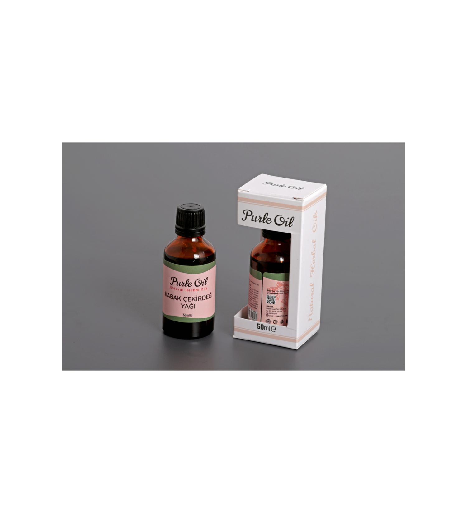 PURLEOIL 0 Pure and Natural Pumpkin Seed Oil 50 Ml (Cold Pressed)