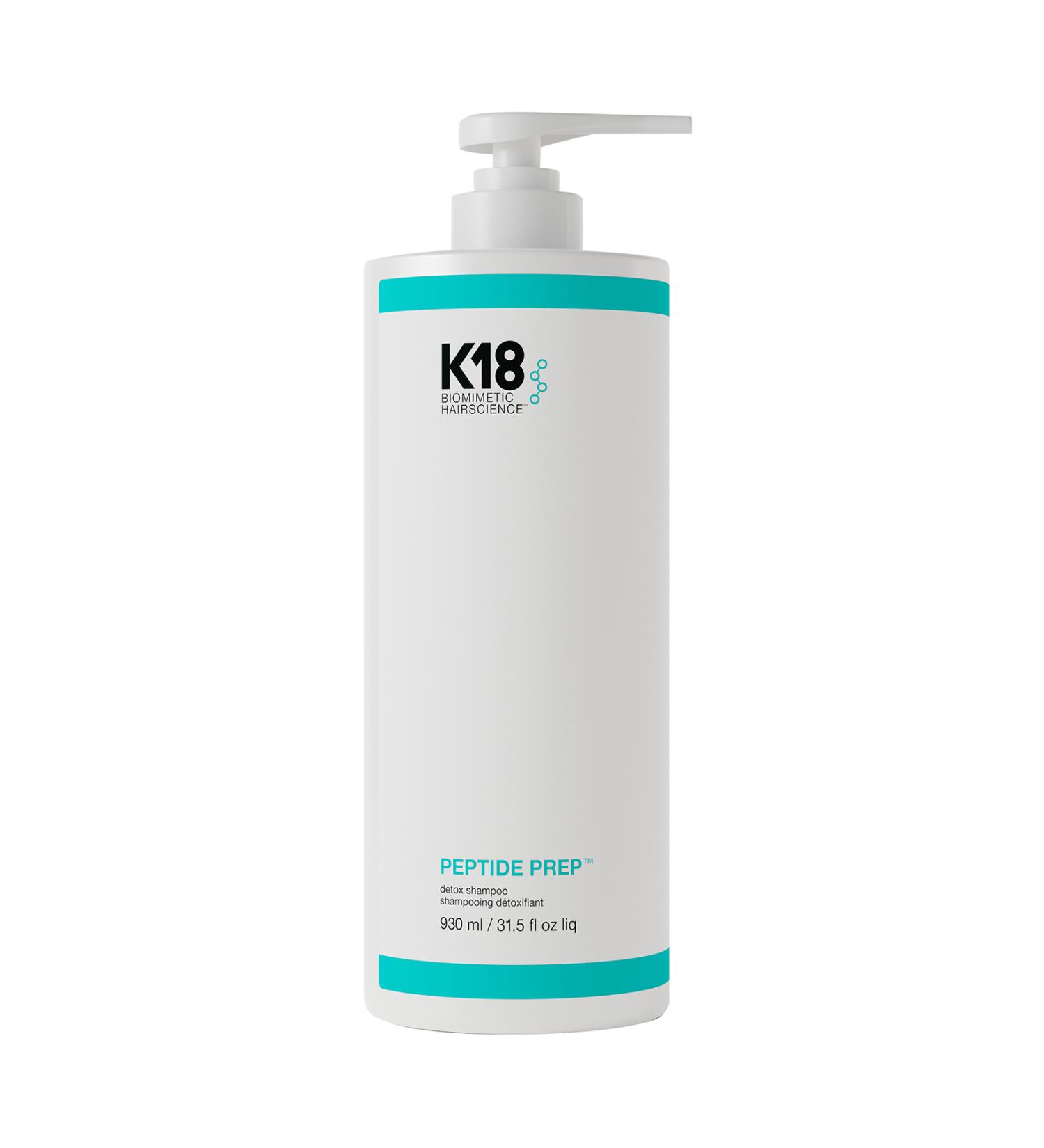 K18 PEPTIDE PREP Detox Shampoo 930 ml - Buy Online on GoSupps.com