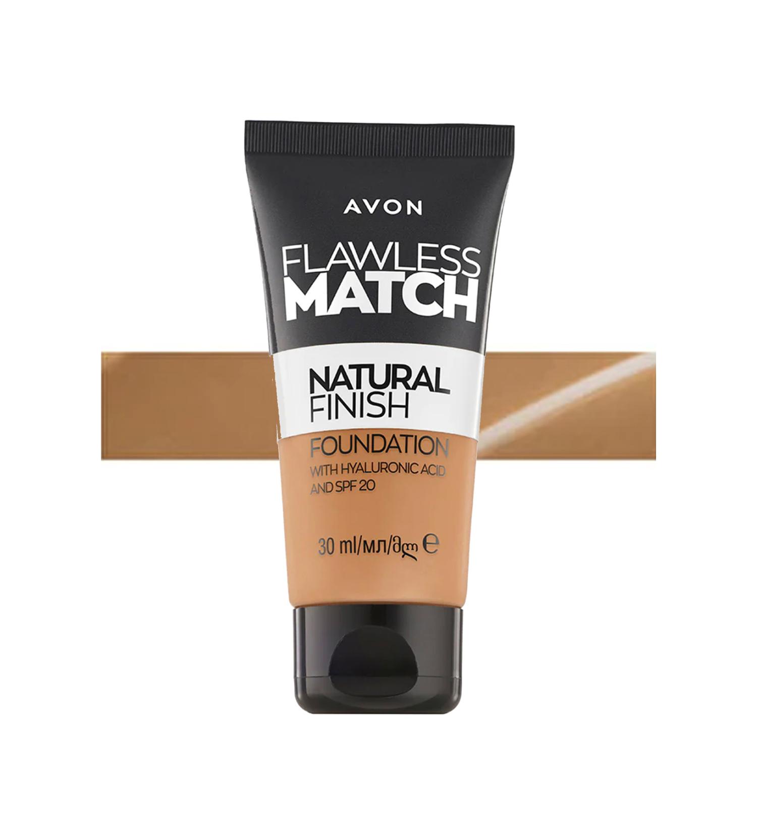 Avon Flawless Match Natural Liquid Foundation Spf20 30 Ml. Sun Beige 320G - Buy Online on GoSupps.com
