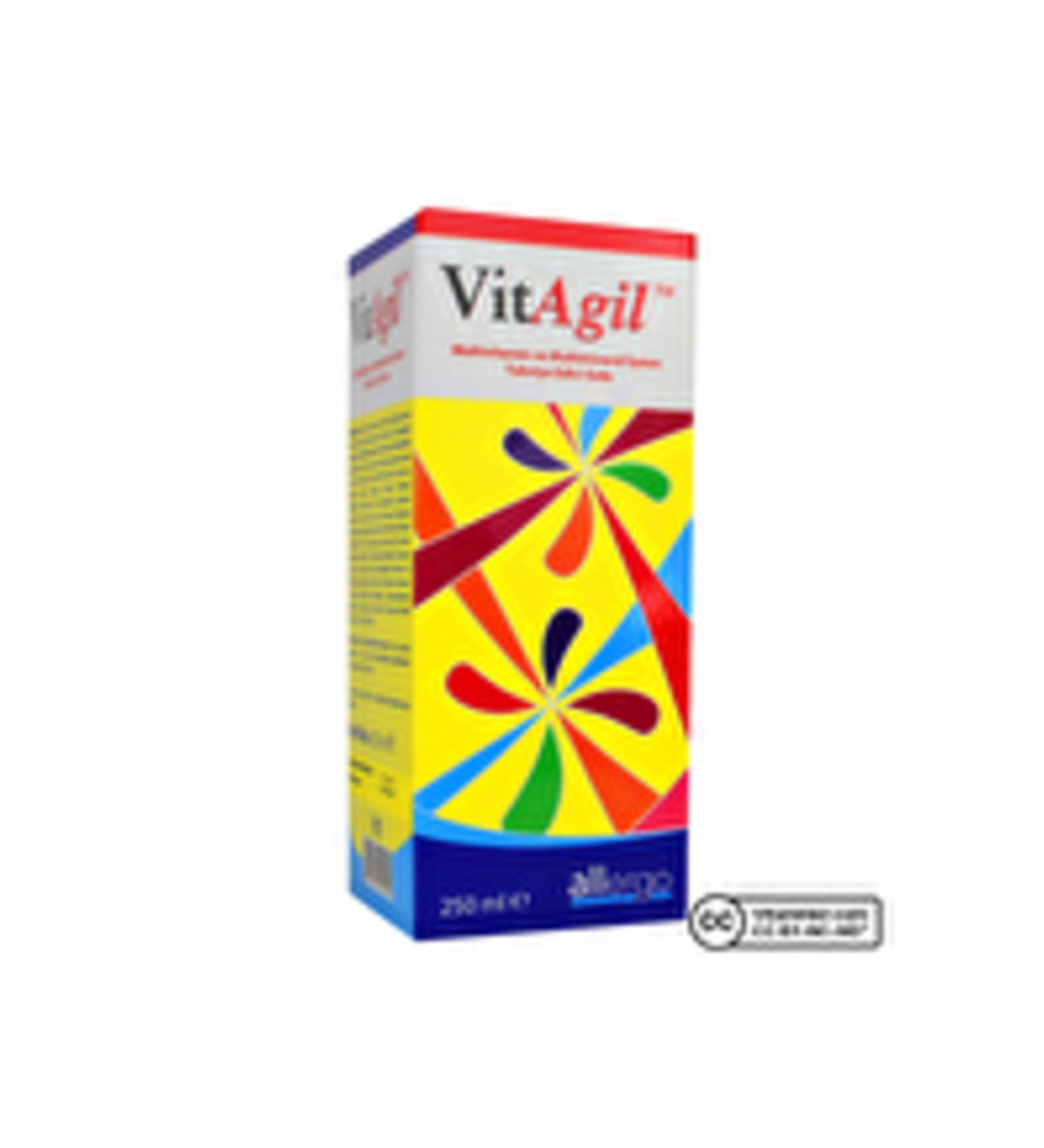 Allergo VitAgil Multivitamin-Mineral Syrup 250 mL (1 PIECE)