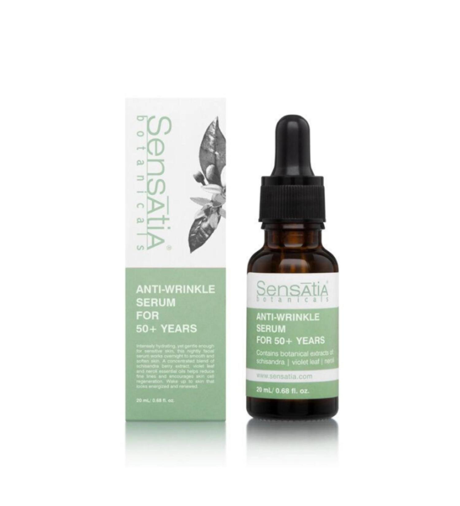 Sensatia Botanicals INTENSIVE MOISTURIZING POWERFUL SERUM 20ML SENSITIVE SKIN OVER 50 YEARS OLD PSSN2121