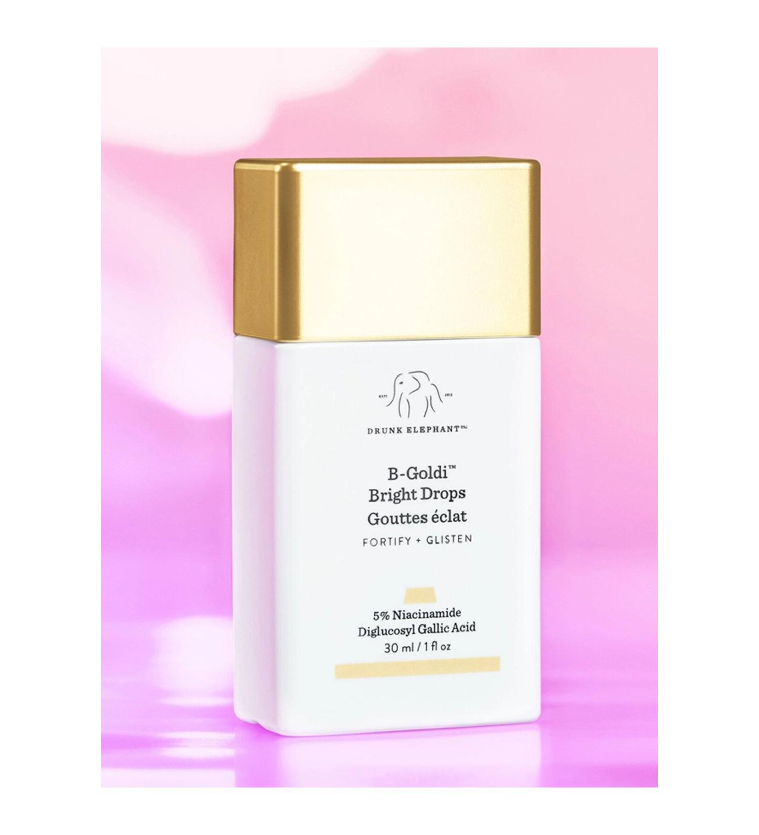 Drunk Elephant B-GOLD BR GHT DROPS - SK N BARRIER REPAIRING SK N SERUM WITH 5% NIACINAMIDE 30 ML PSSN2141 - Buy Online on GoSupps.com