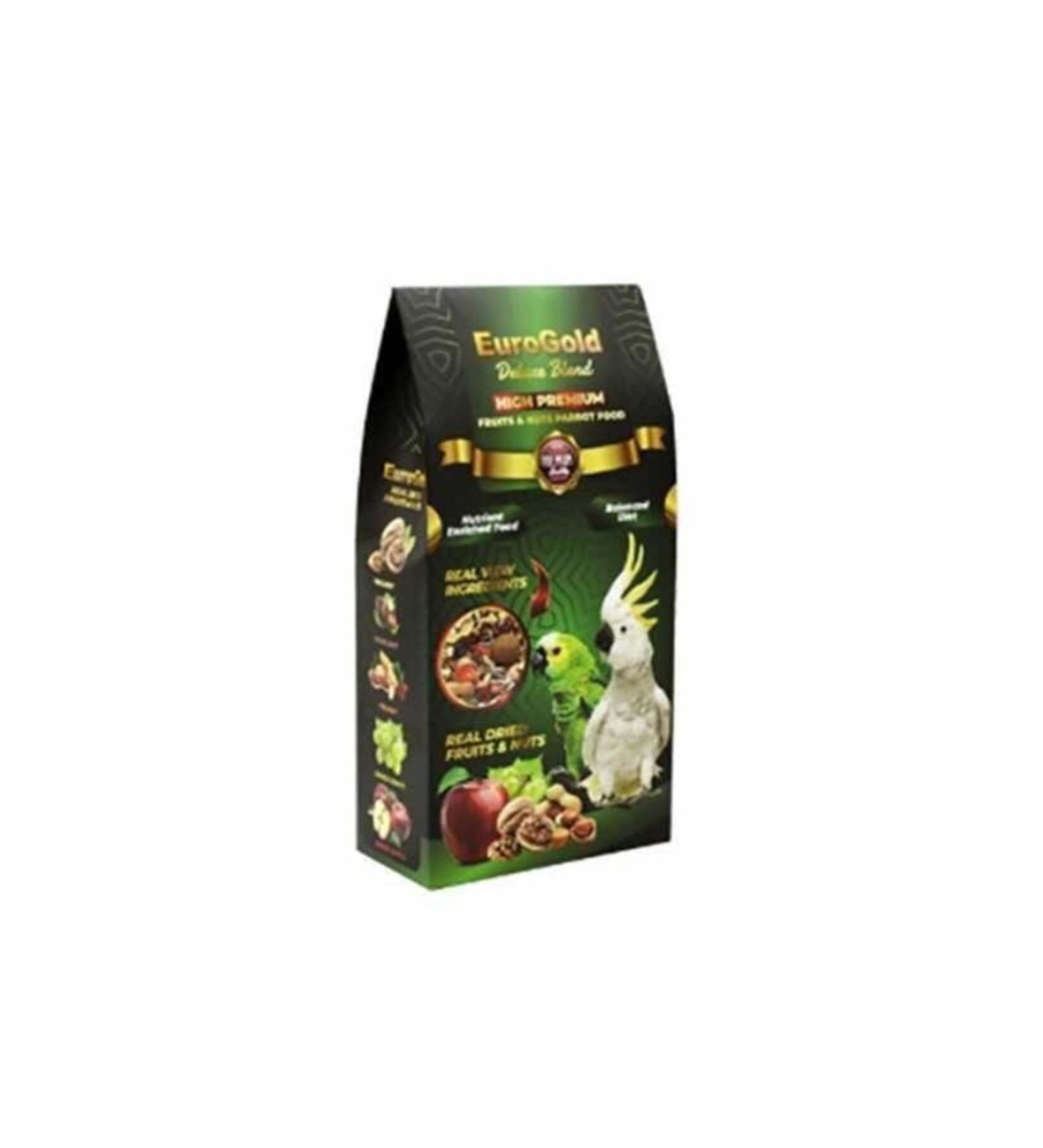 EuroGold Euro Gold Deluxe Fruits&nuts Parrot Food 650 Gr