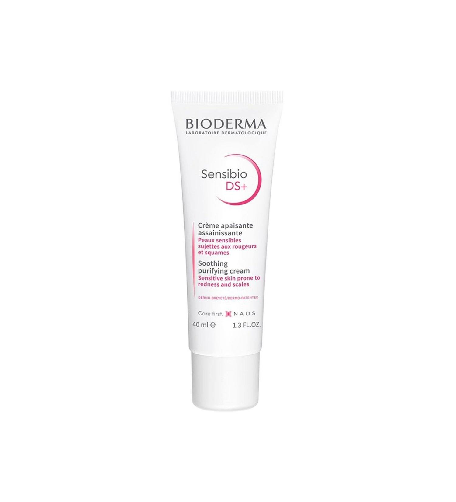 Bioderma Sensibio DS+ Cream Face Cream Against Redness Flaking Oiliness and Feeling of Discomfort 40ml