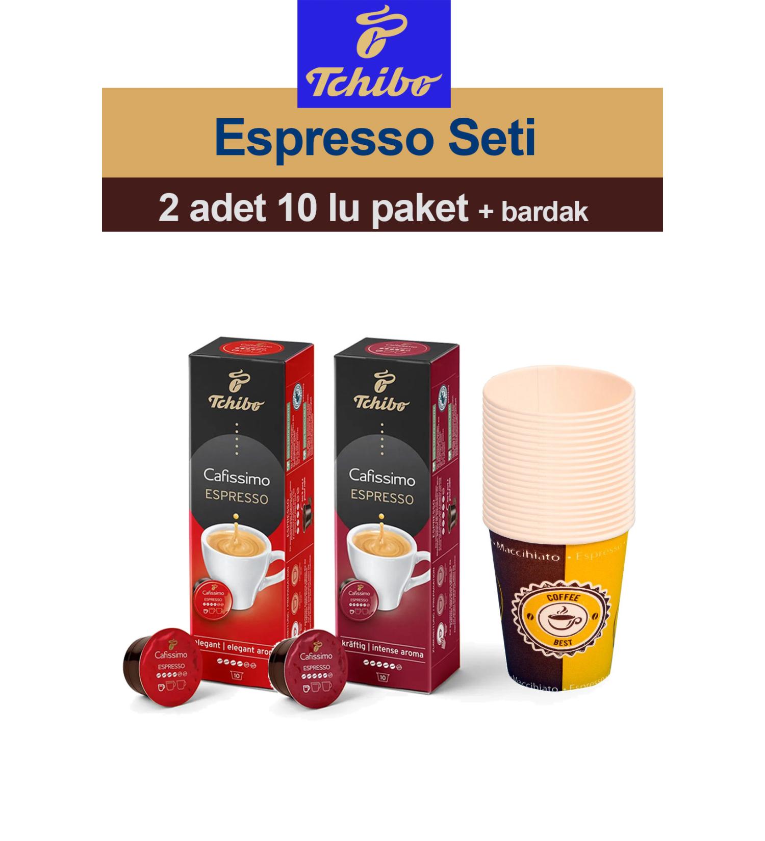 Tchibo Cafissimo Espresso Elegant Intense Aroma 2x10 Capsule Coffee
