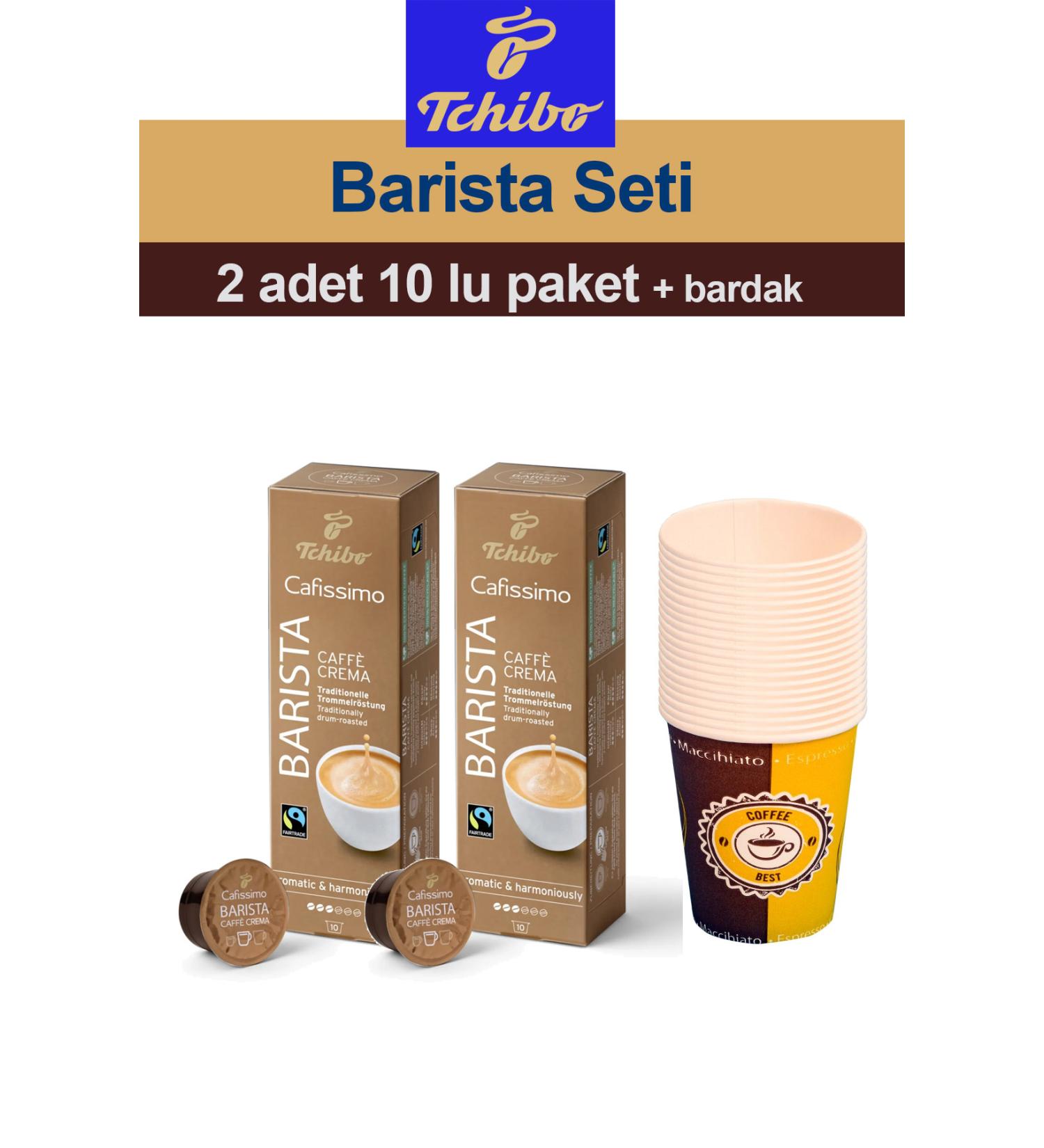 Tchibo Cafissimo Barista Caff Crema 2x10 Capsule Coffee