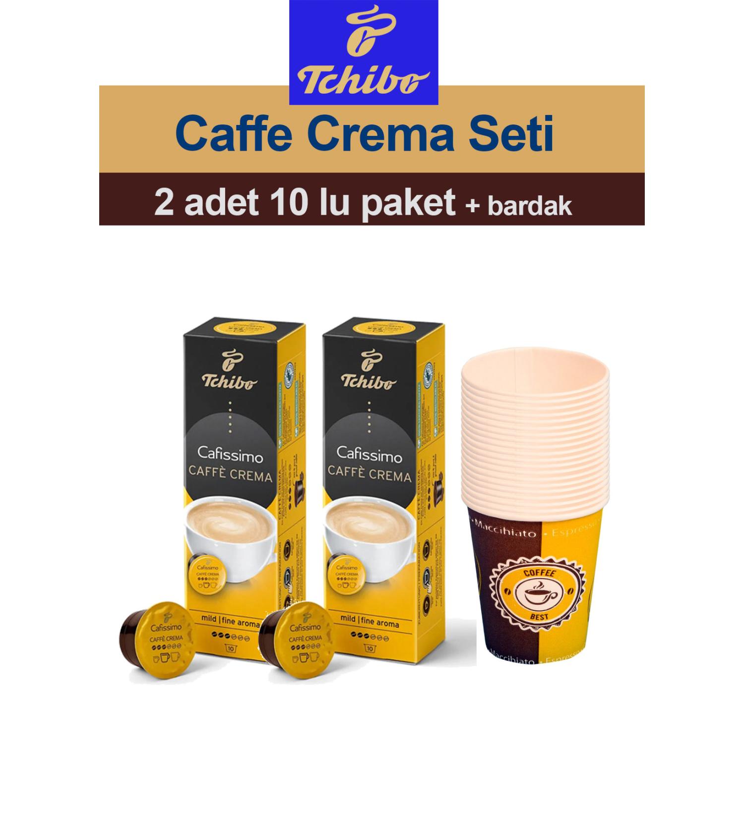 Tchibo Cafissimo Caff Crema Fine Aroma 2x10 Capsule Coffee
