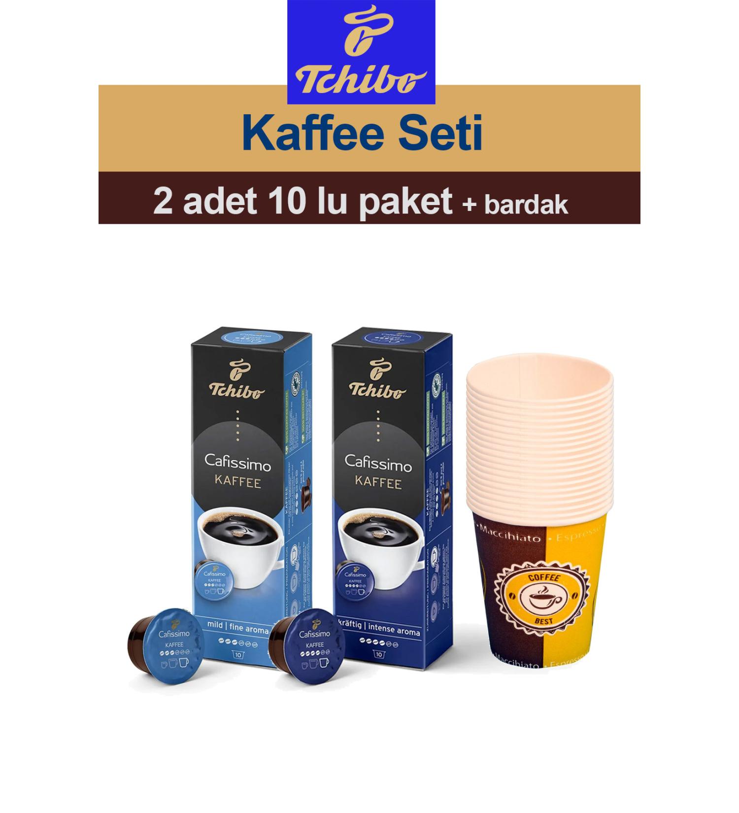Tchibo Cafissimo Coffee Fine - Intense Aroma 2x10 Capsules Coffee