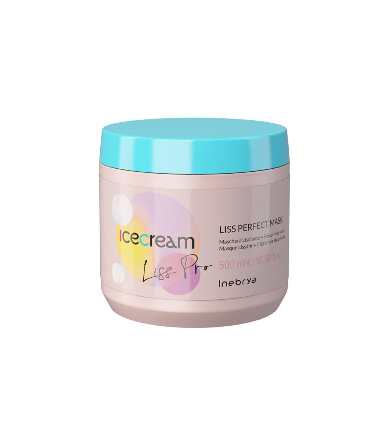 Inebrya Ice Cream Liss Pro Frizzy Hair Calming Mask 500 ml 16.90fl.oz-46d232sV