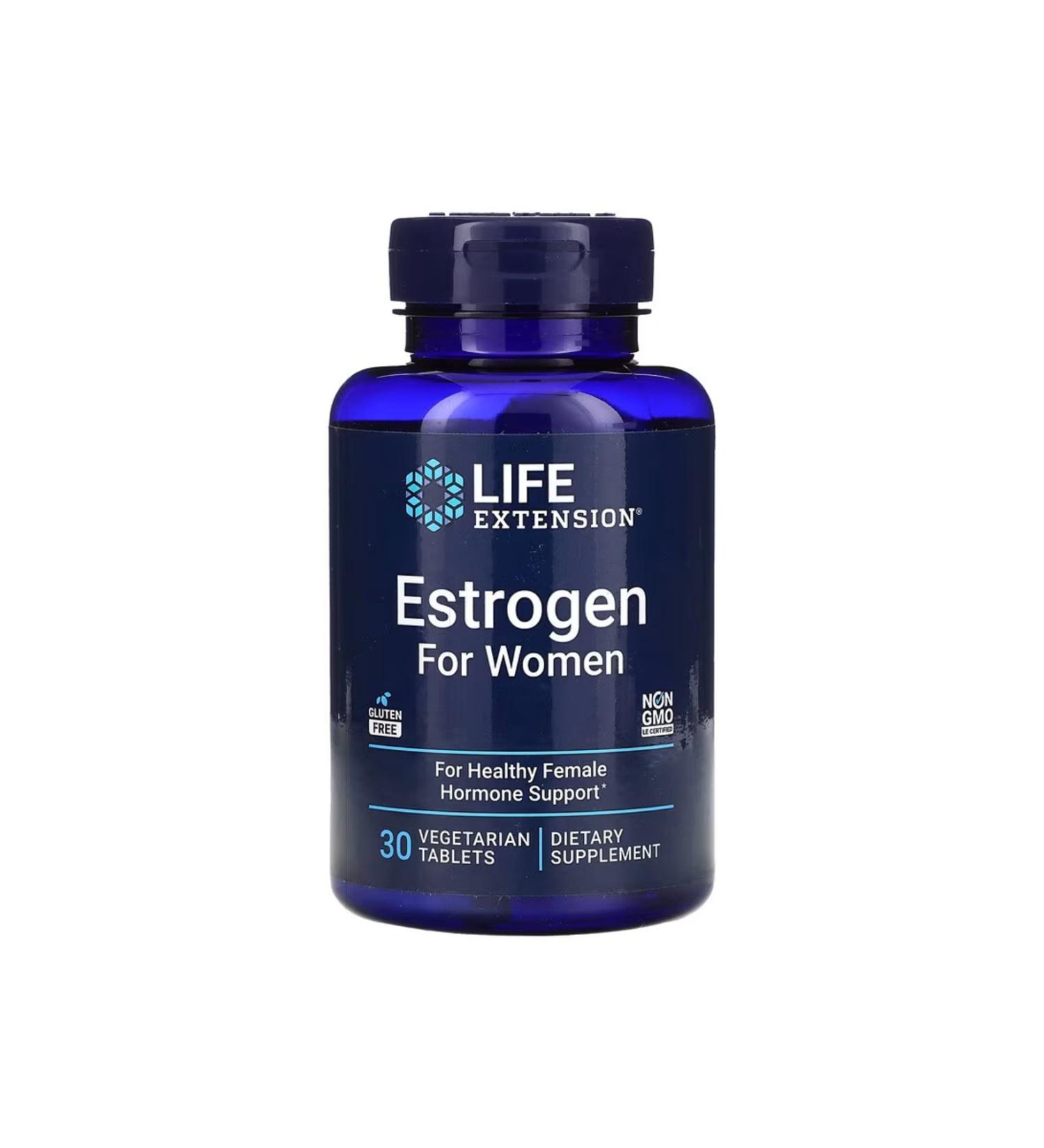Life Extension Estrogen for Women 30 Vegetarian Tablets