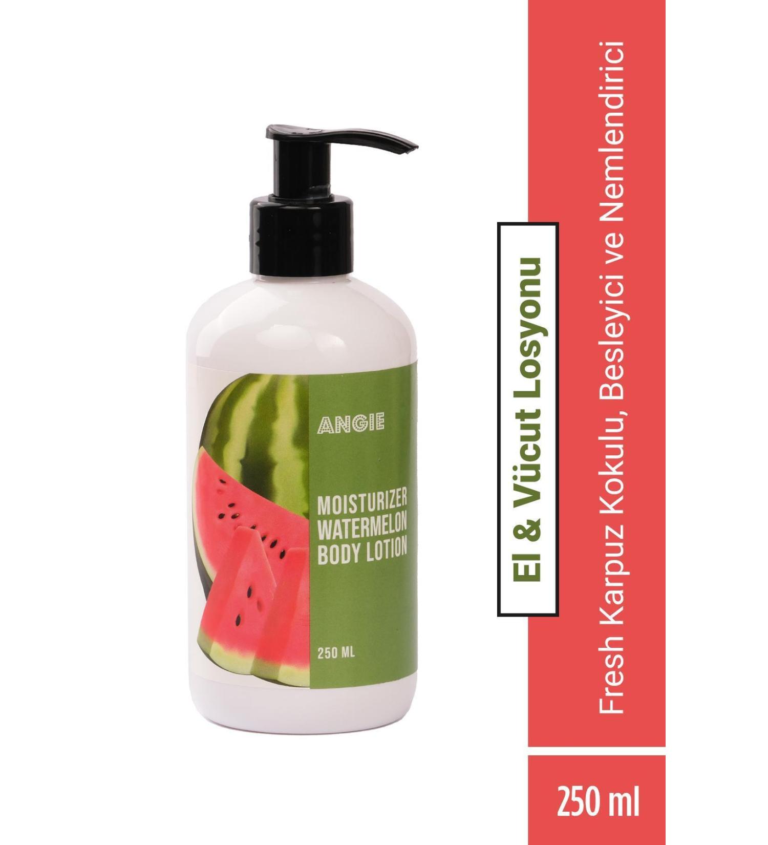 Angie Fruits Women Watermelon Body Lotion - 250ml - Buy Online on GoSupps.com