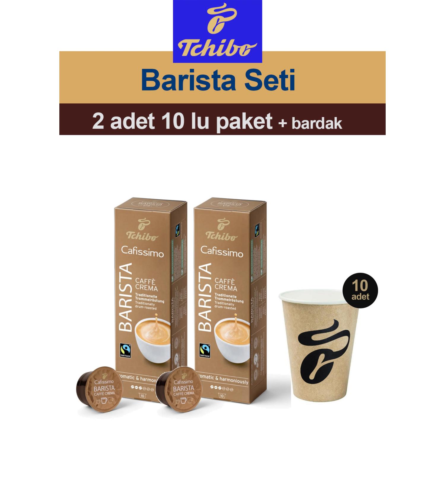 Tchibo Cafissimo Barista Caff Crema 2x10 Pieces Capsule Coffee Tchibo Cup