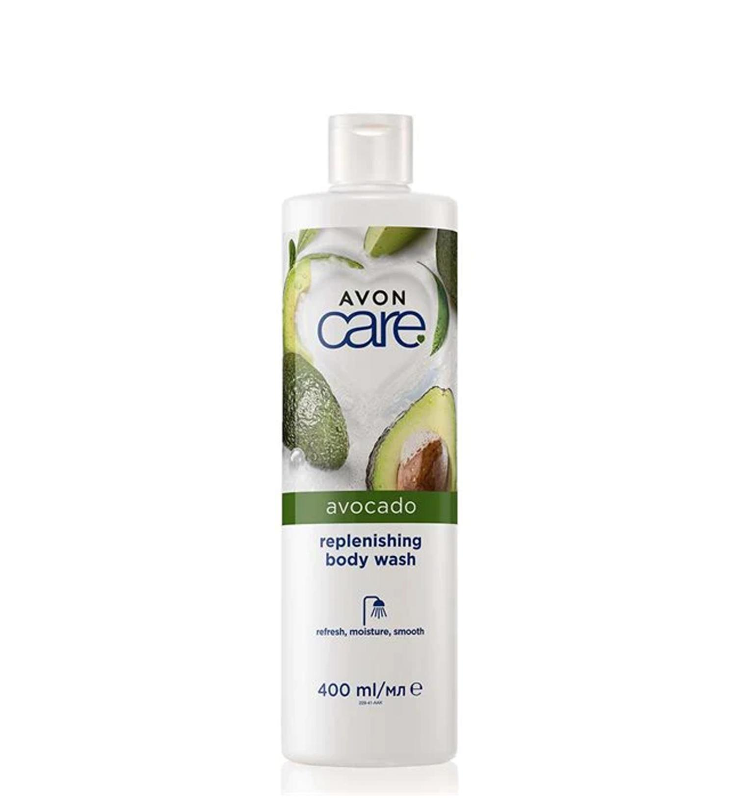 Avon Care Avocado Replenishing Shower Gel with Avocado Oil 400 Ml.