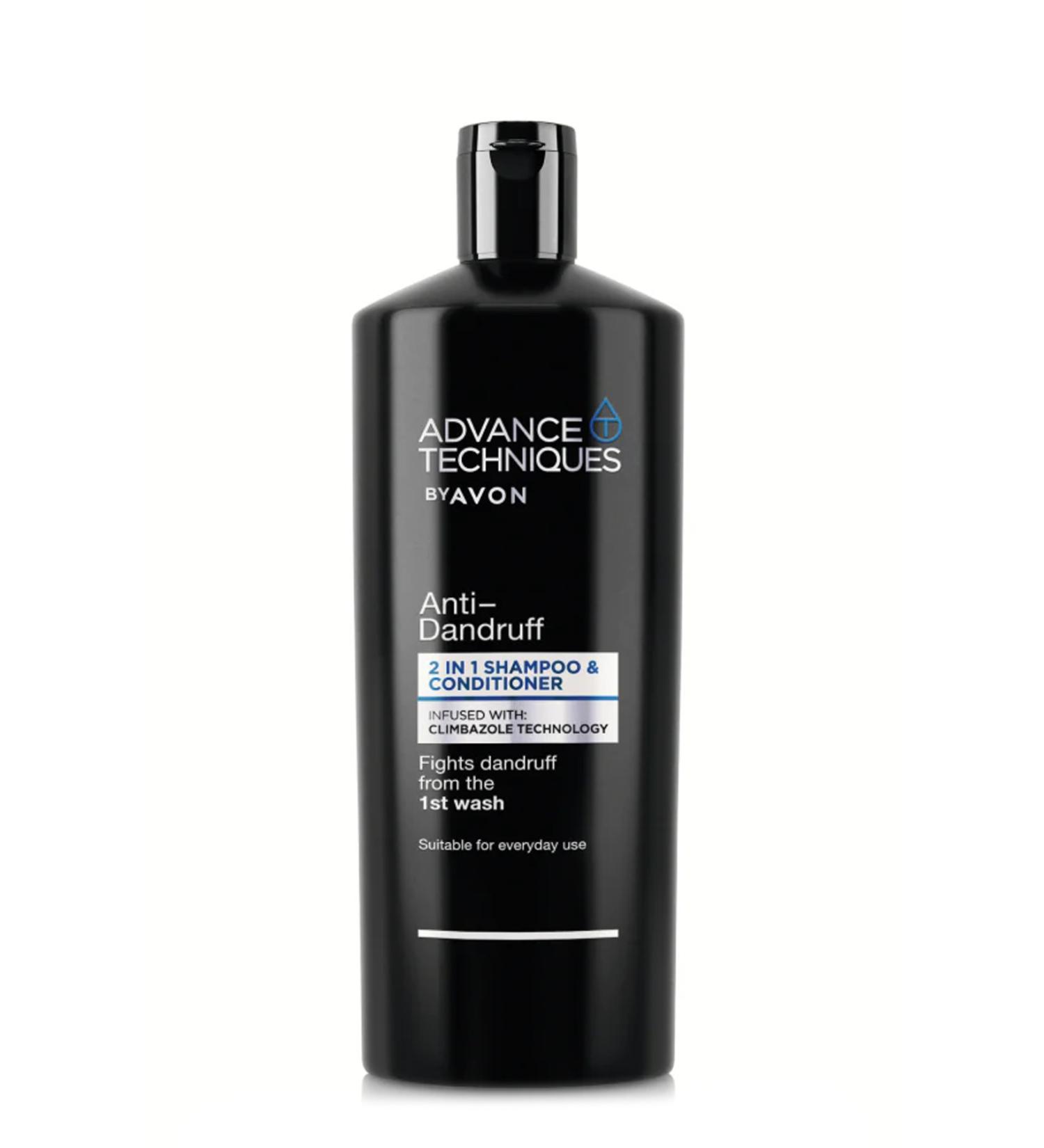 Avon Advance Techniques Anti-Dandruff 2 in 1 Shampoo and Conditioner 700 Ml.